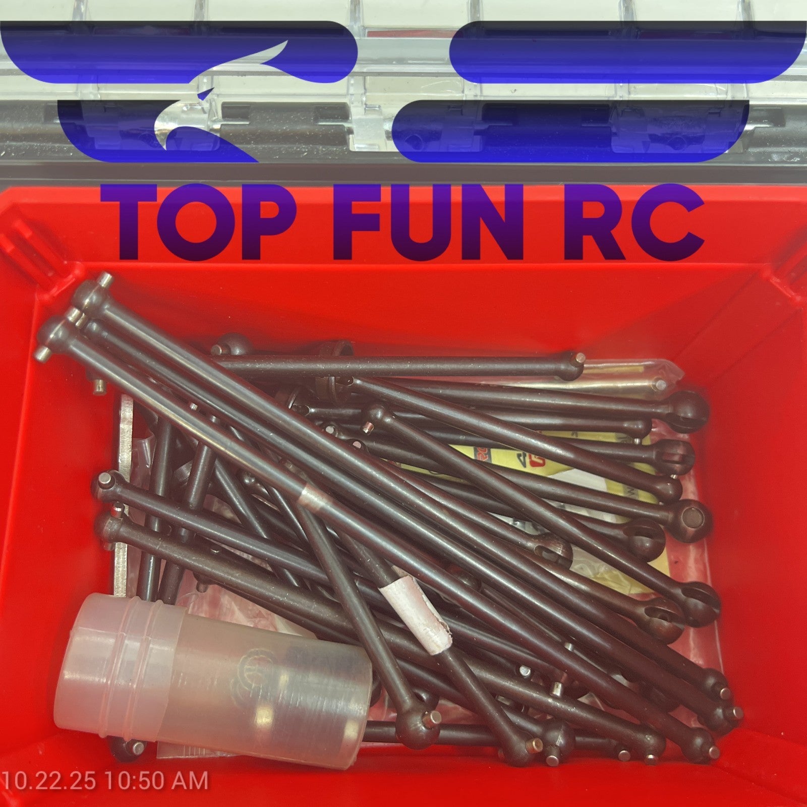RC Assorted Parts Center Drives, CVD Shafts, Dogbones & Various Axle Parts