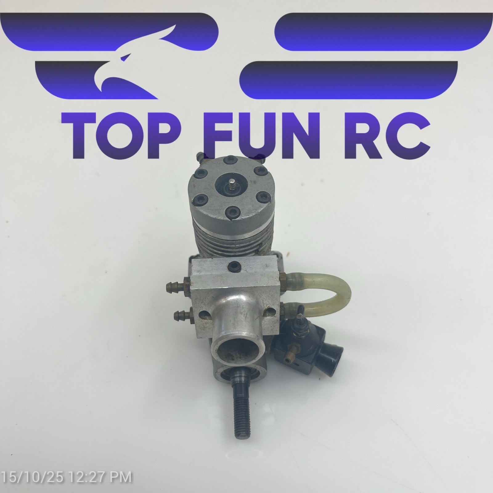 K&B 3.5cc Marine Nitro Engine 2-Stroke For Medium Size RC Boats locked need heat