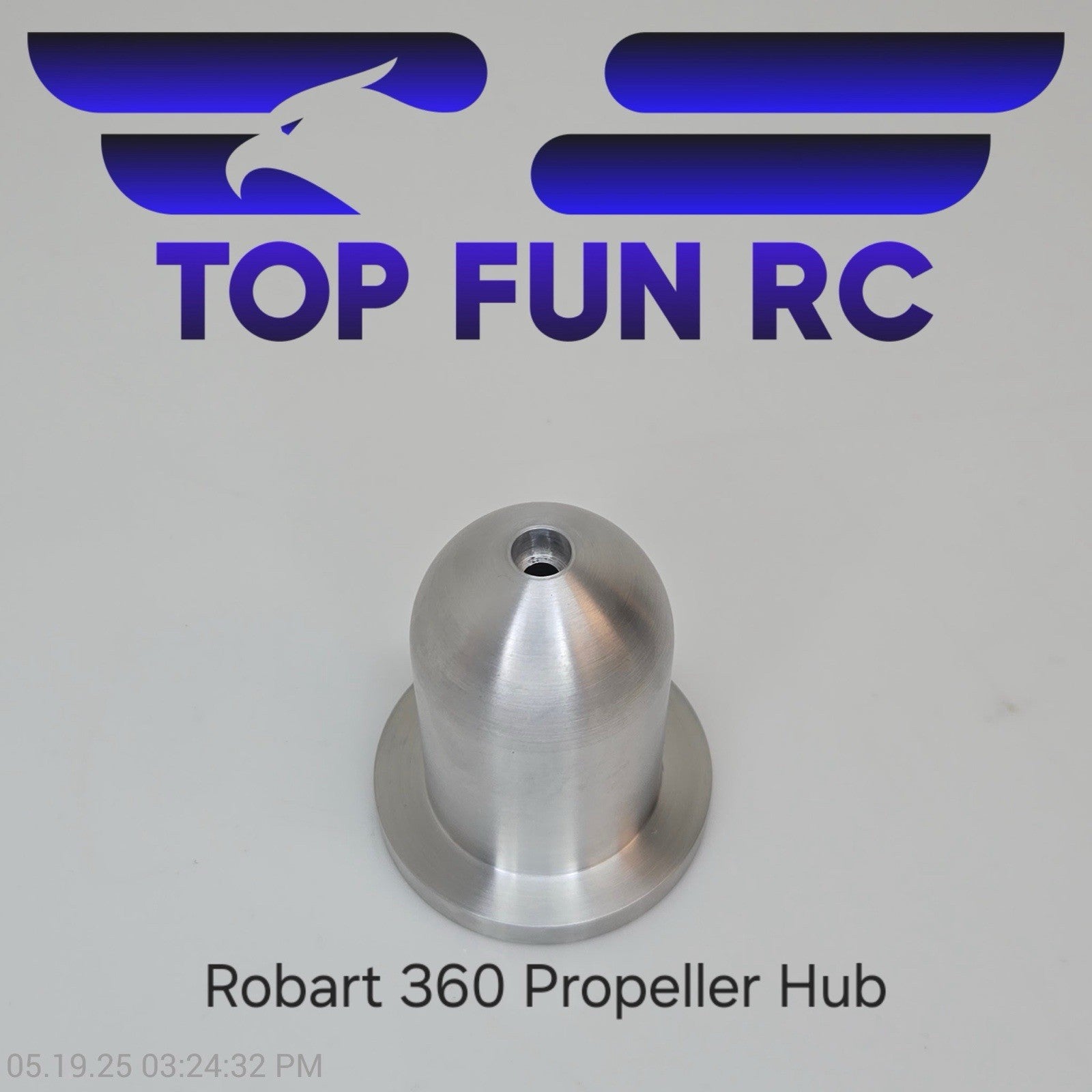 ROBART NOSE CONE PROPELLER HUB 360 & ADAPTER 365 FOR RC AIRPLANES