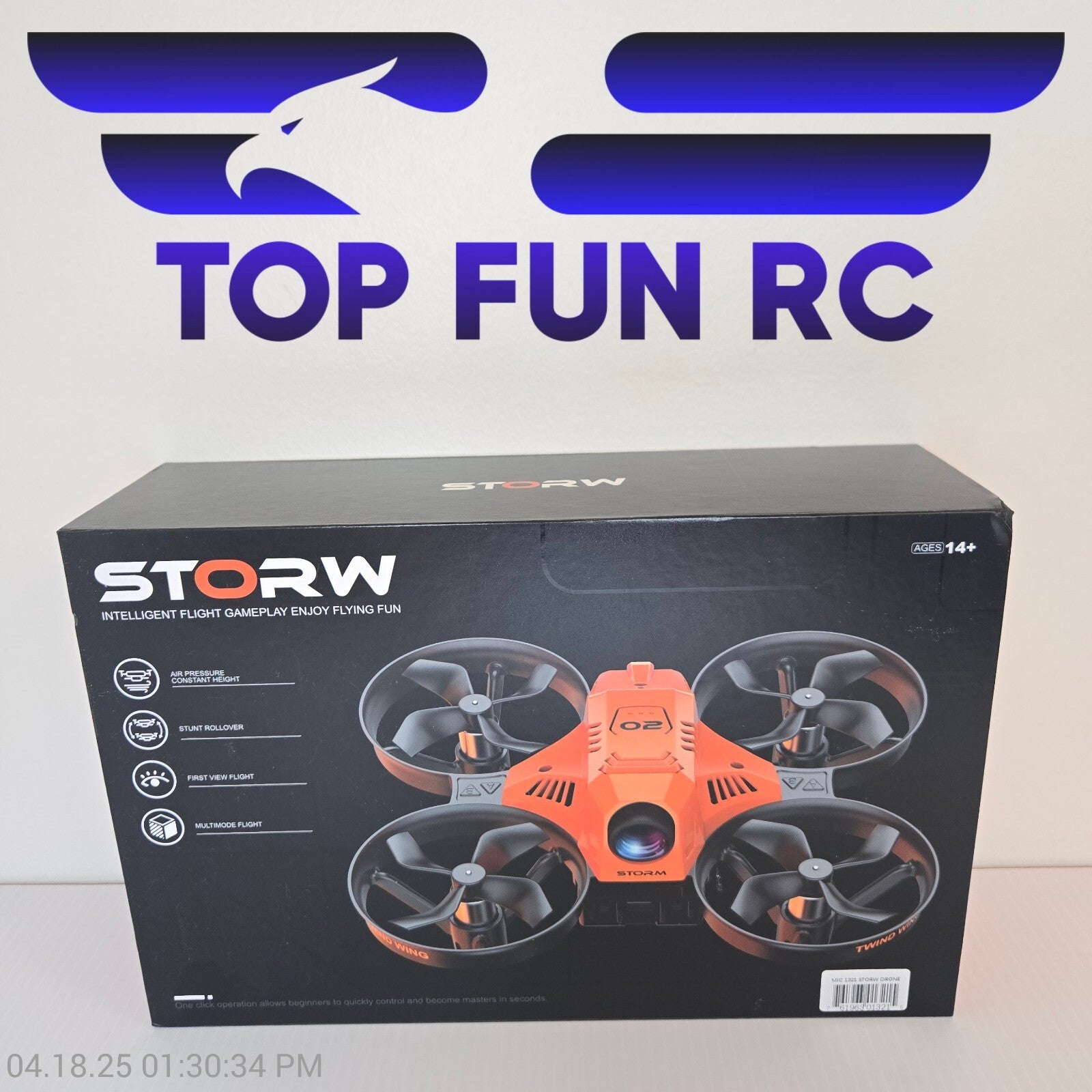 Imex "IMXMIC1321" Storm FPV Drone '720P' Fixed Camera Mount For Clear Recording