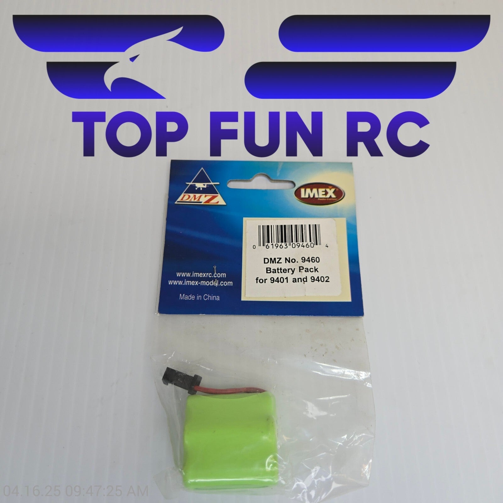 DMZ 9460 IMEX Battery Pack For 9401 & 9402