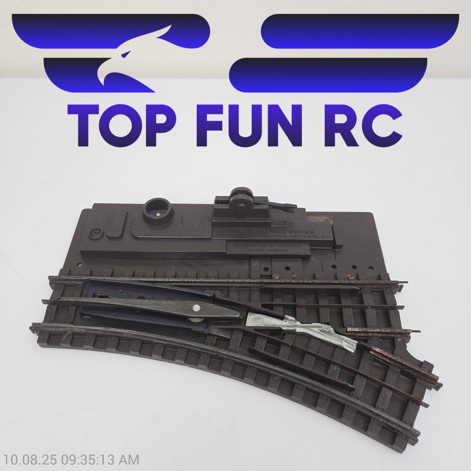 Lionel O27-Gauge Brown Switch Right Model Railroad & Train Track