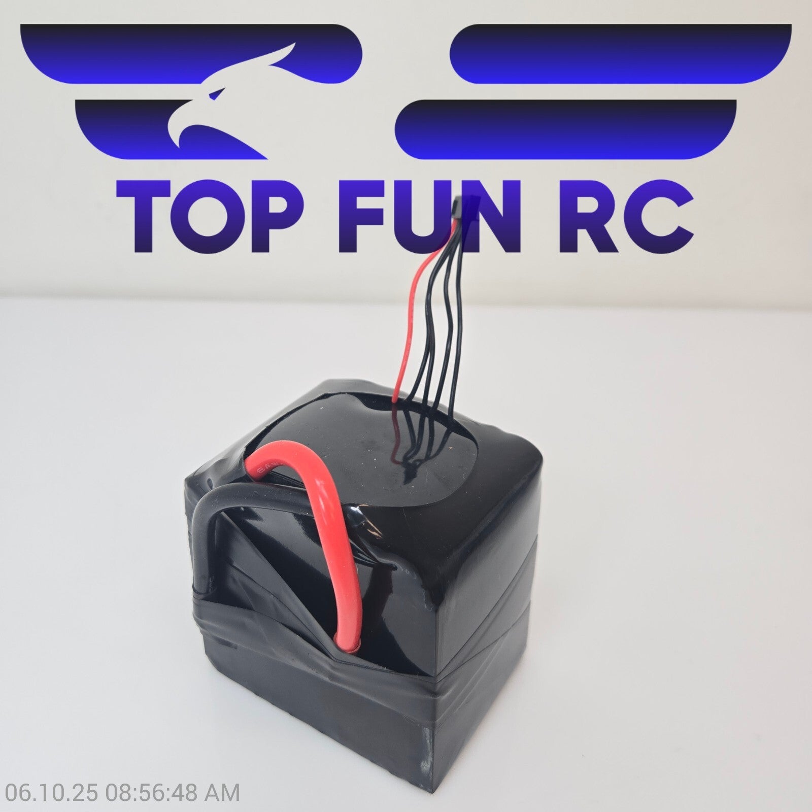 RC 4S Lipo Battery, 10,500 mAh, 4.8v, 155.1WH