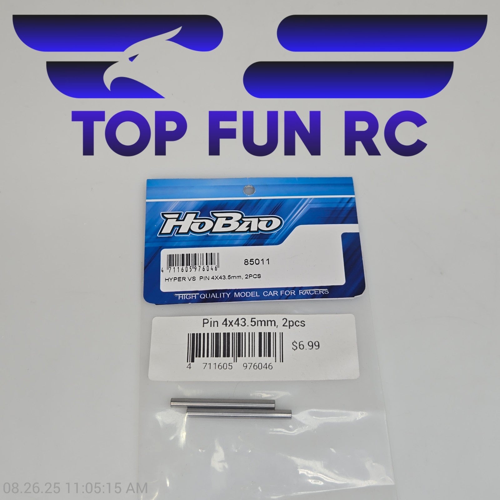 HoBao 85011 Hyper VS Pin 4x43.5mm 2pcs