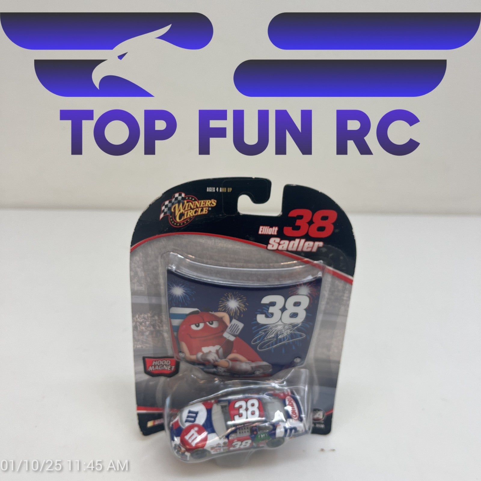 Winners Circle 1/64 Scale M&M's Elliot Sadler #38 Car