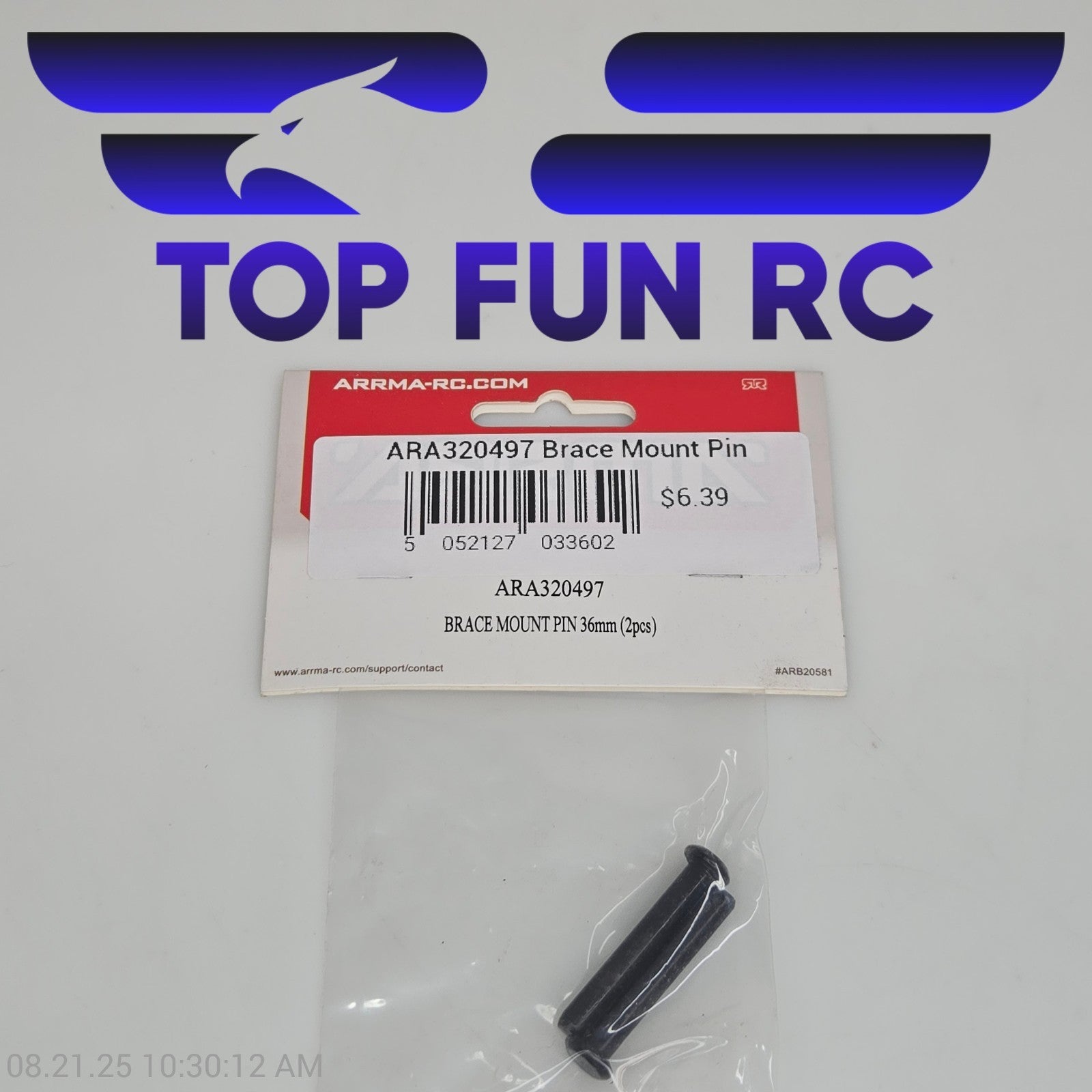 Arrma ARA320497 Brace Mount Pin 36mm (2pcs)