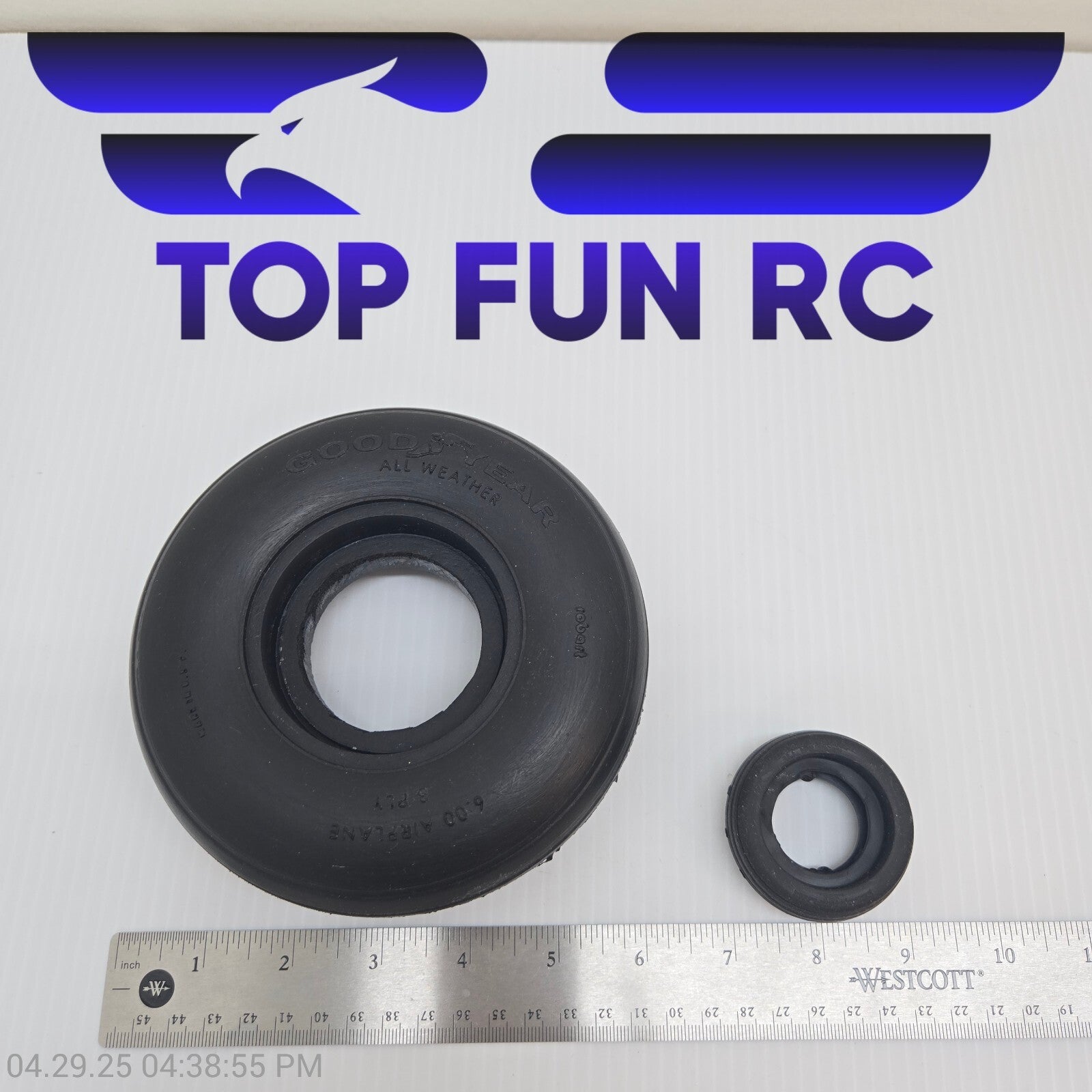 Robart RC TopRC Model P-47 Combo Kit Pneumatic Landing Gear