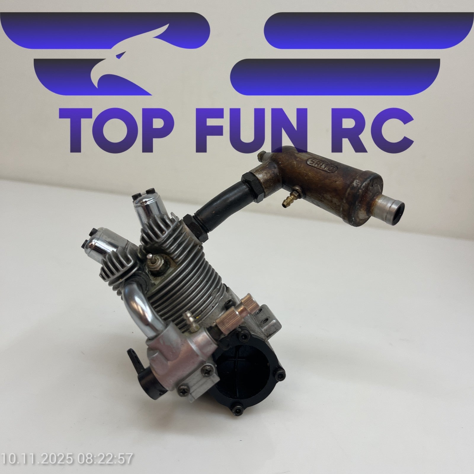 SAITO FA-82 4-STROKE RC AIRPLANE ENGINE W/ MUFFLER