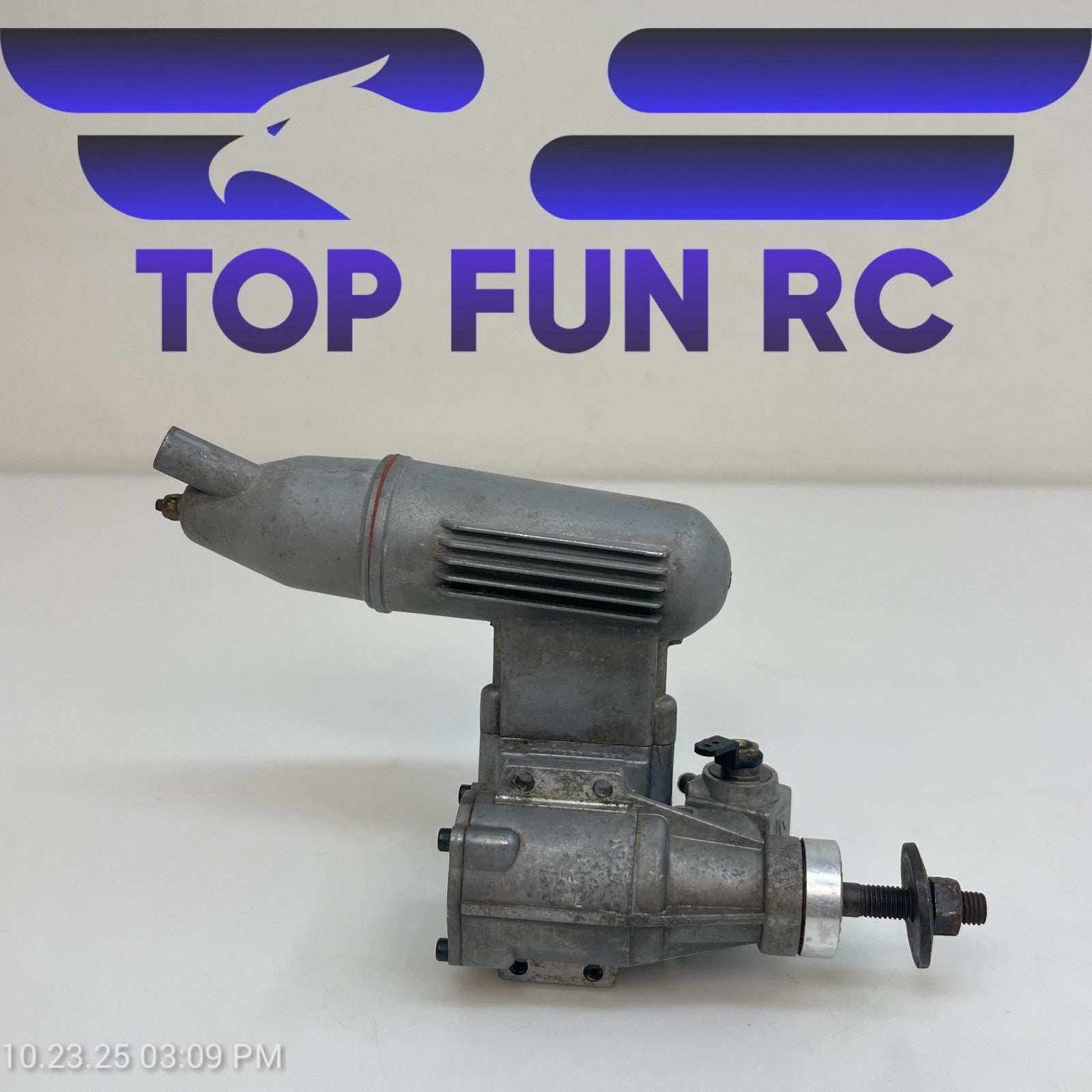 Thunder Tiger Pro 36 2-Stroke Nitro Airplane Engine w/ Muffler FOR PARTS!