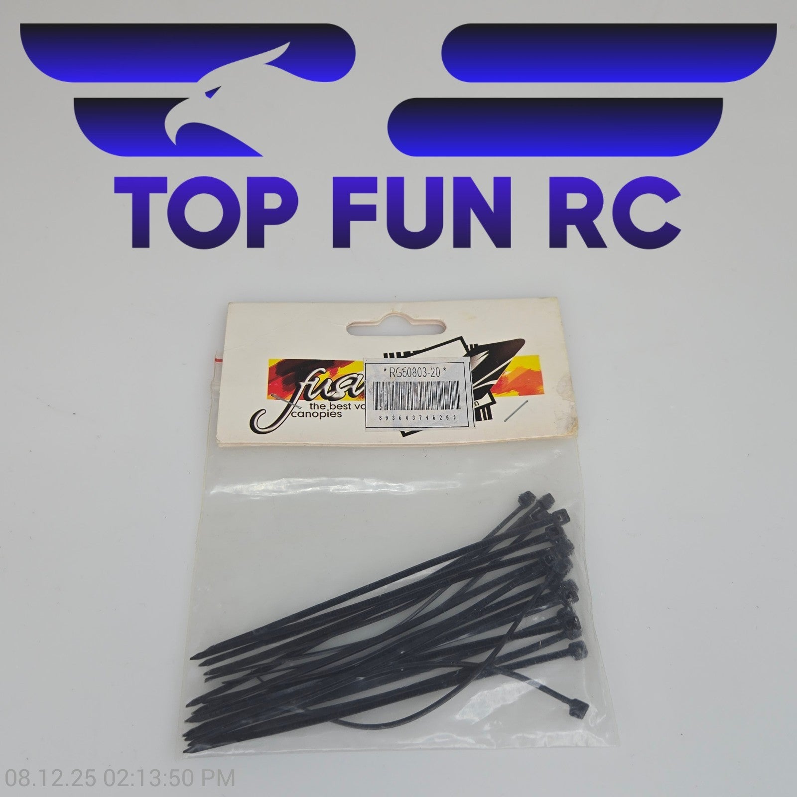 Fusulage RG50803-20 Zip Tie Bag 2.5x200mm