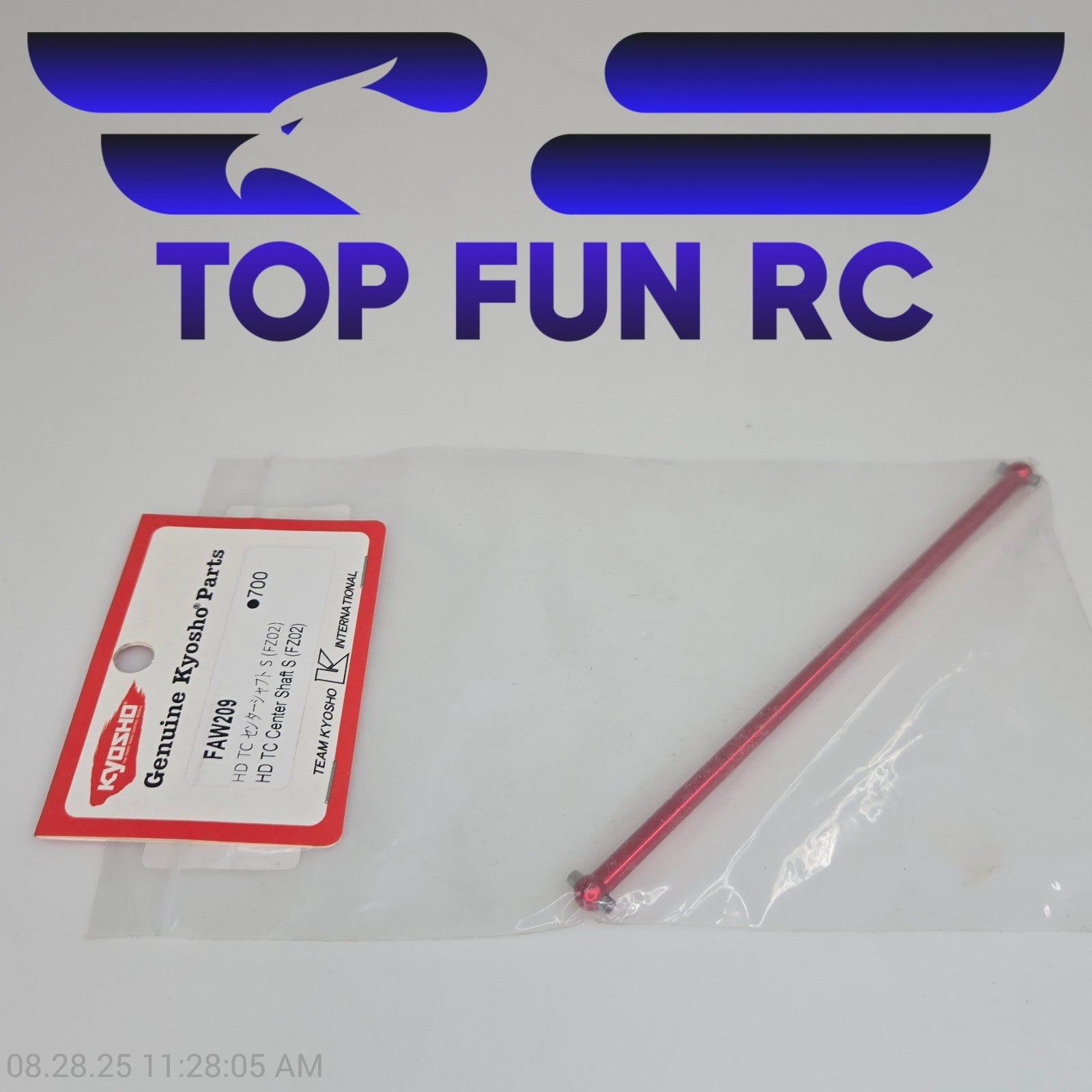 Kyosho FAW209 HD TC Center Shaft S (FZ02)