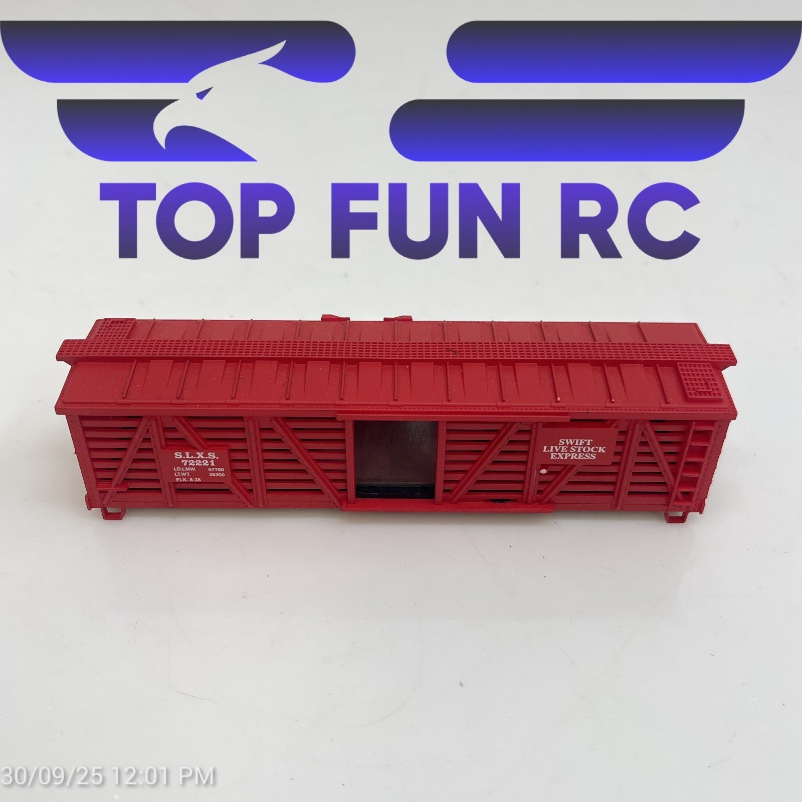 Life-Like HO-Gauge L17 Swift Live Stock Express Cattle Car 72221