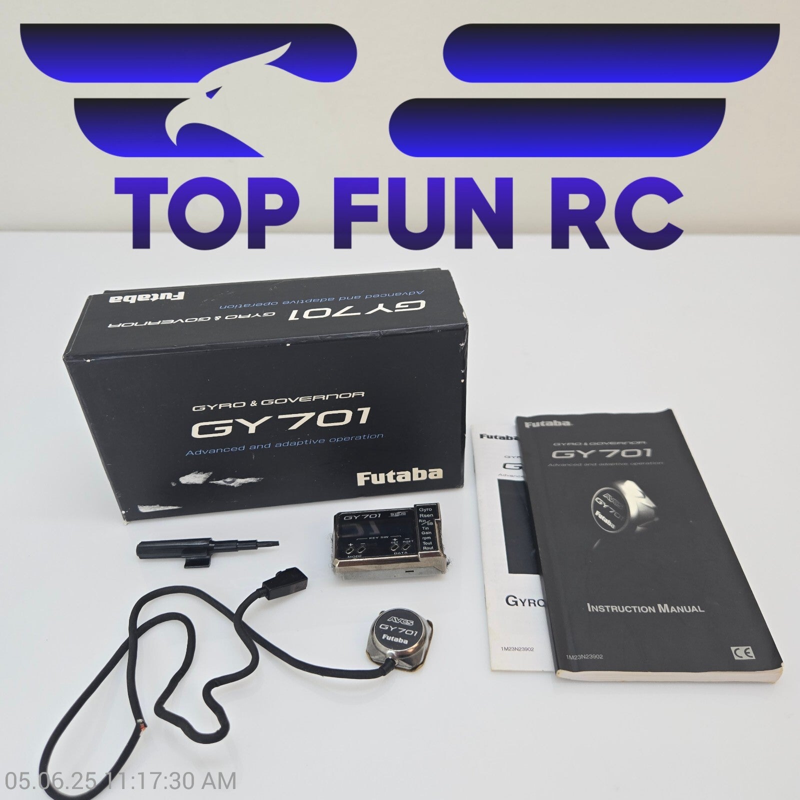 Futaba GY701 Gyro & Governor w/ Original Box