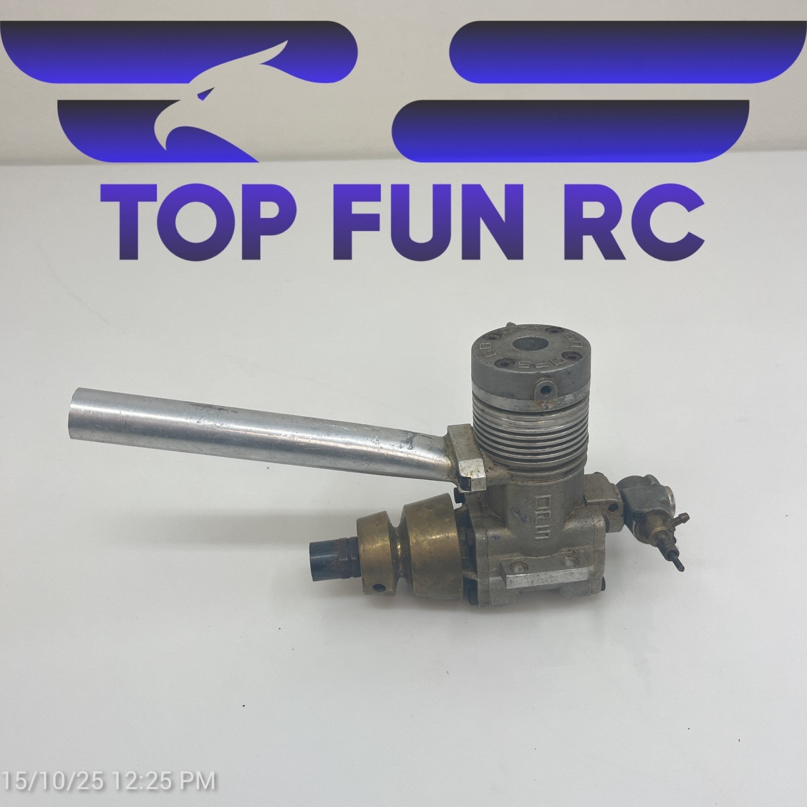 OPS 60 Marine Engine w/ Tuned Pipe Racing 2-Stroke RC Boat Engine