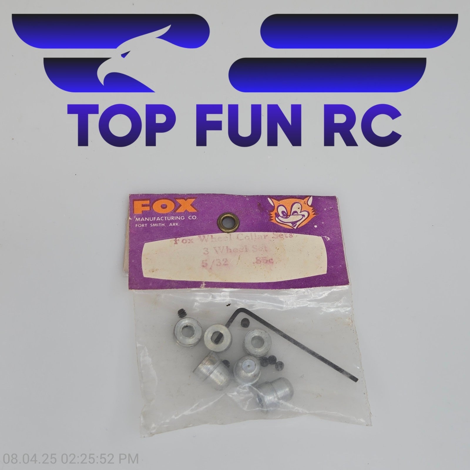 Fox Manufacturing Wheel Collar Sets 3 Wheel Set 5/32"