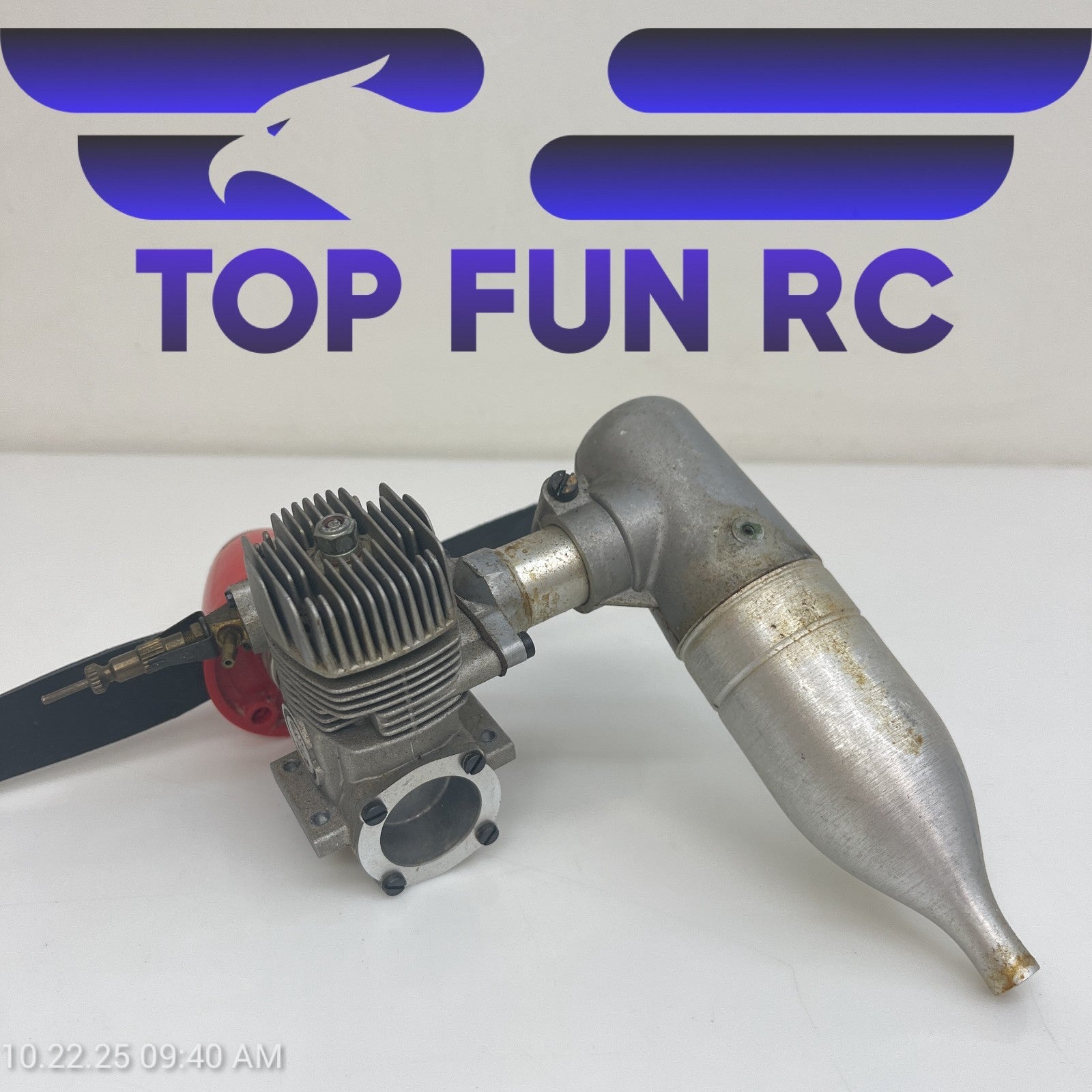 Super Tigre 45  ABC Control Line Engine For Stunt Airplanes w/ Spinner & Muffler