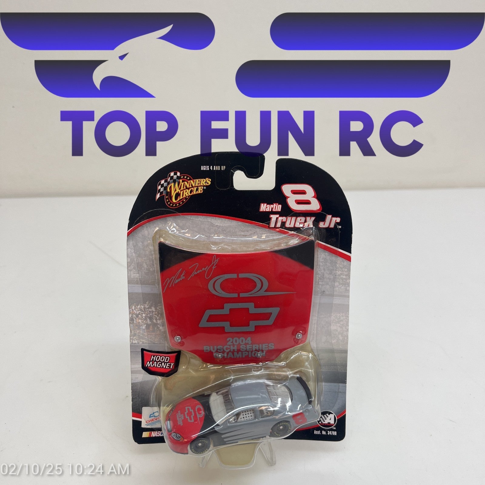 Winners Circle Martin Truex Jr. #8 2004 Busch Series Champion Diecast