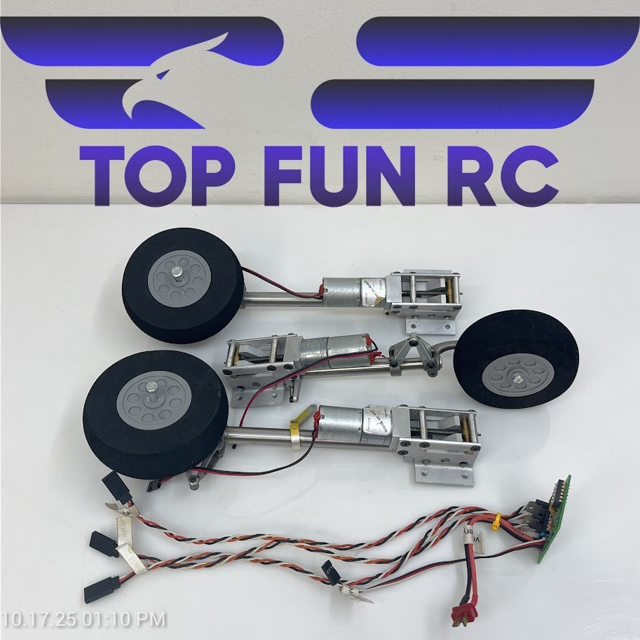 Century Jet Models Tri-Gear Electric Main & Nose Retracts