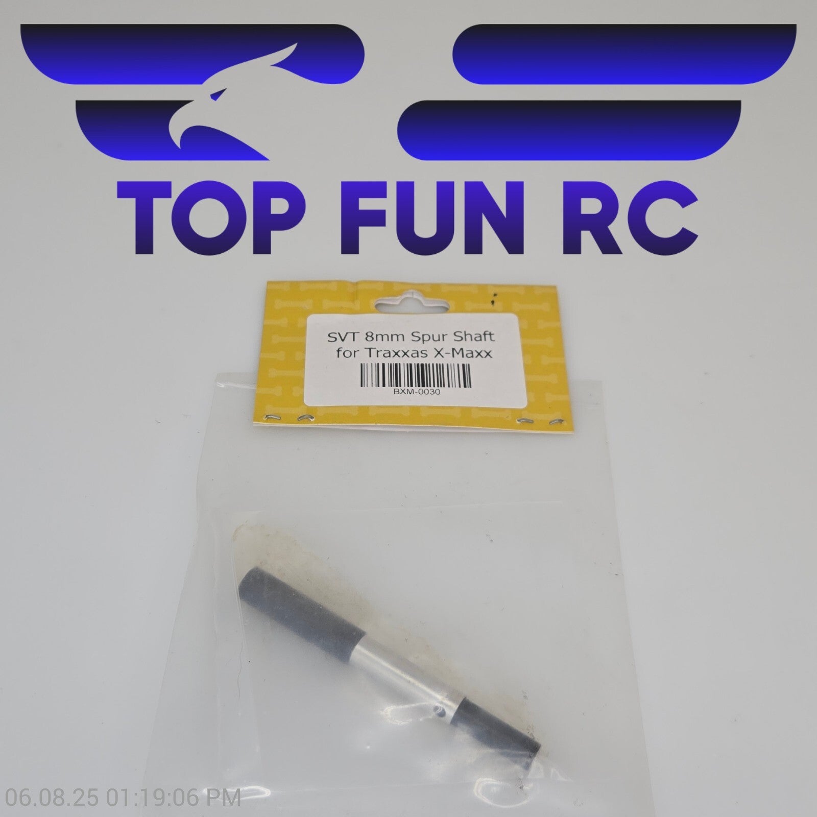 Bow House RC BXM-0030 8mm Spur Shaft Traxxas X-Maxx