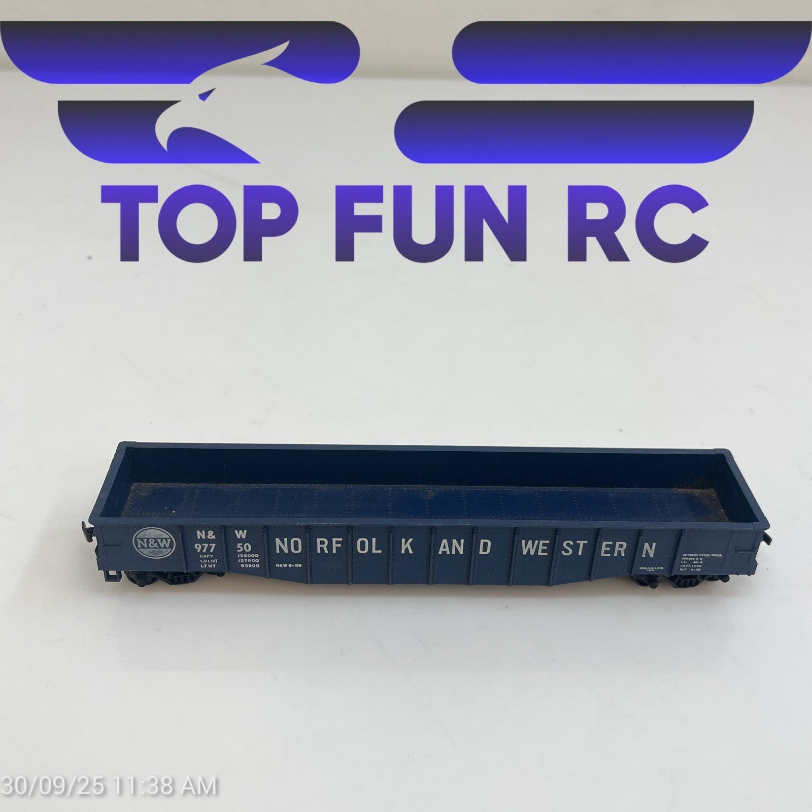 Athearn HO-Gauge Built Norfolk & Western NW97750 Gondola Car