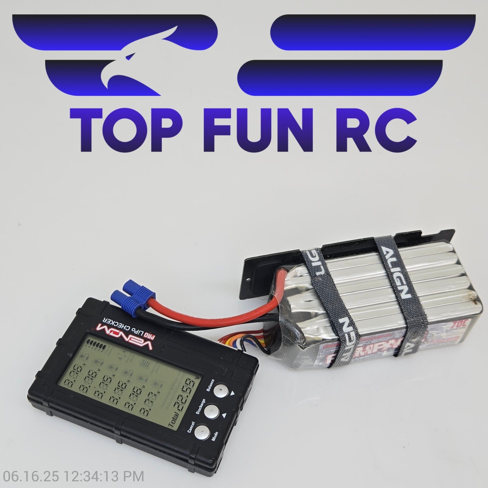 Thunder Power RC Rampage 70c, 6 Cell 22.2V Lipo Battery TP1800-6SR70