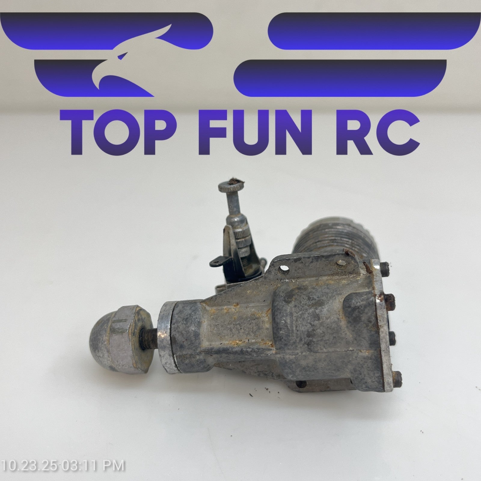 Veco 19 2-Stroke Nitro Airplane Engine FOR PARTS!