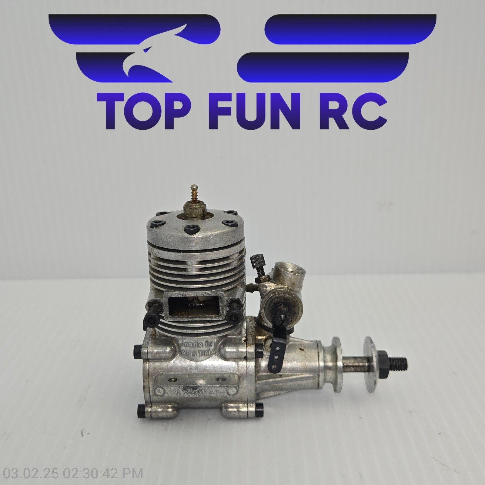 Hirtenberger HP 40F-RC Vintage 2-stroke Glow Engine