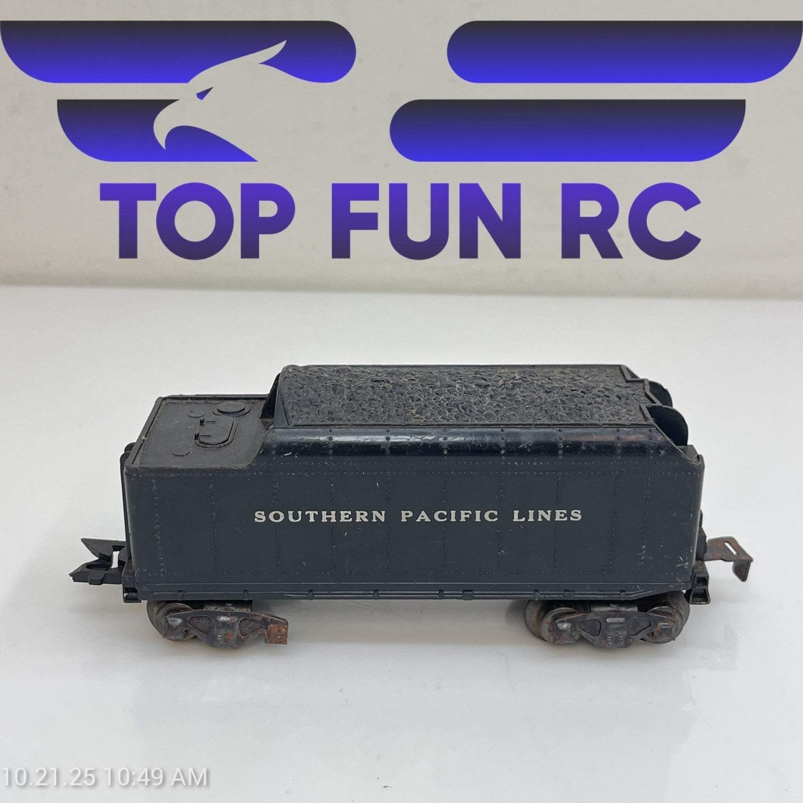 Marx O-Gauge Black Southern Pacific Lines Coal Tender Car