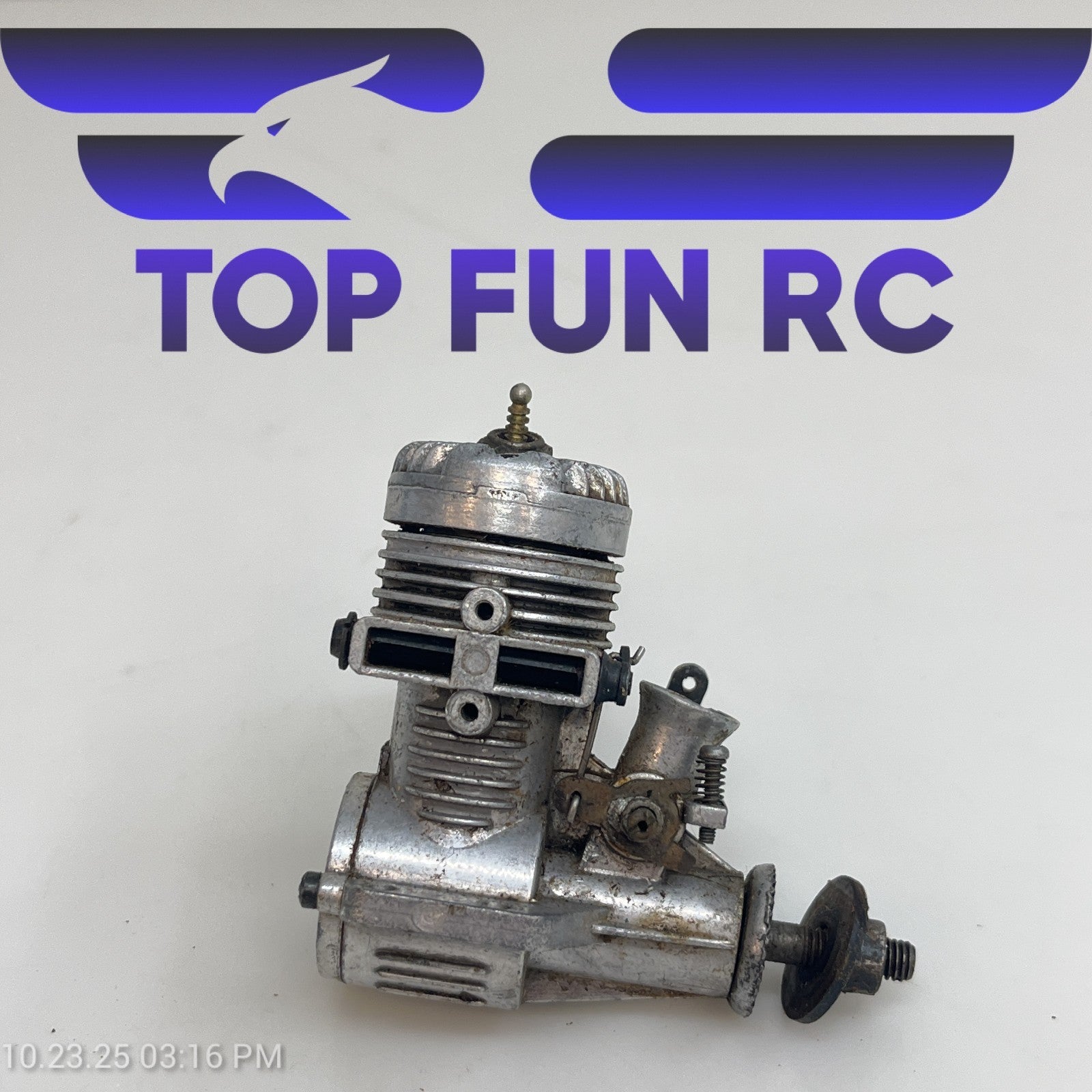 Fox 15 2-Stroke Nitro Airplane Engine FOR PARTS!