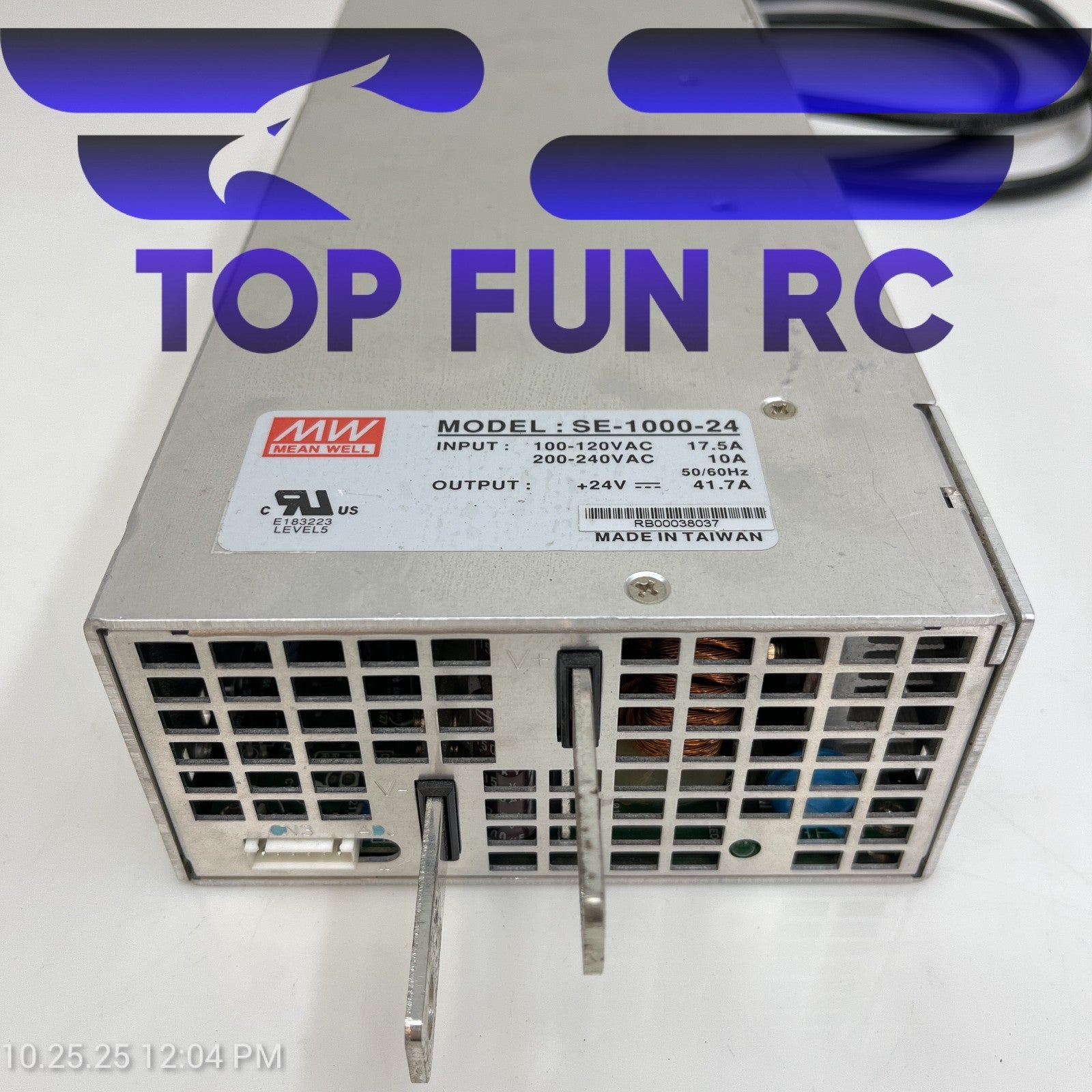 Mean Well SE-1000-24 100-120VAC 17.5A