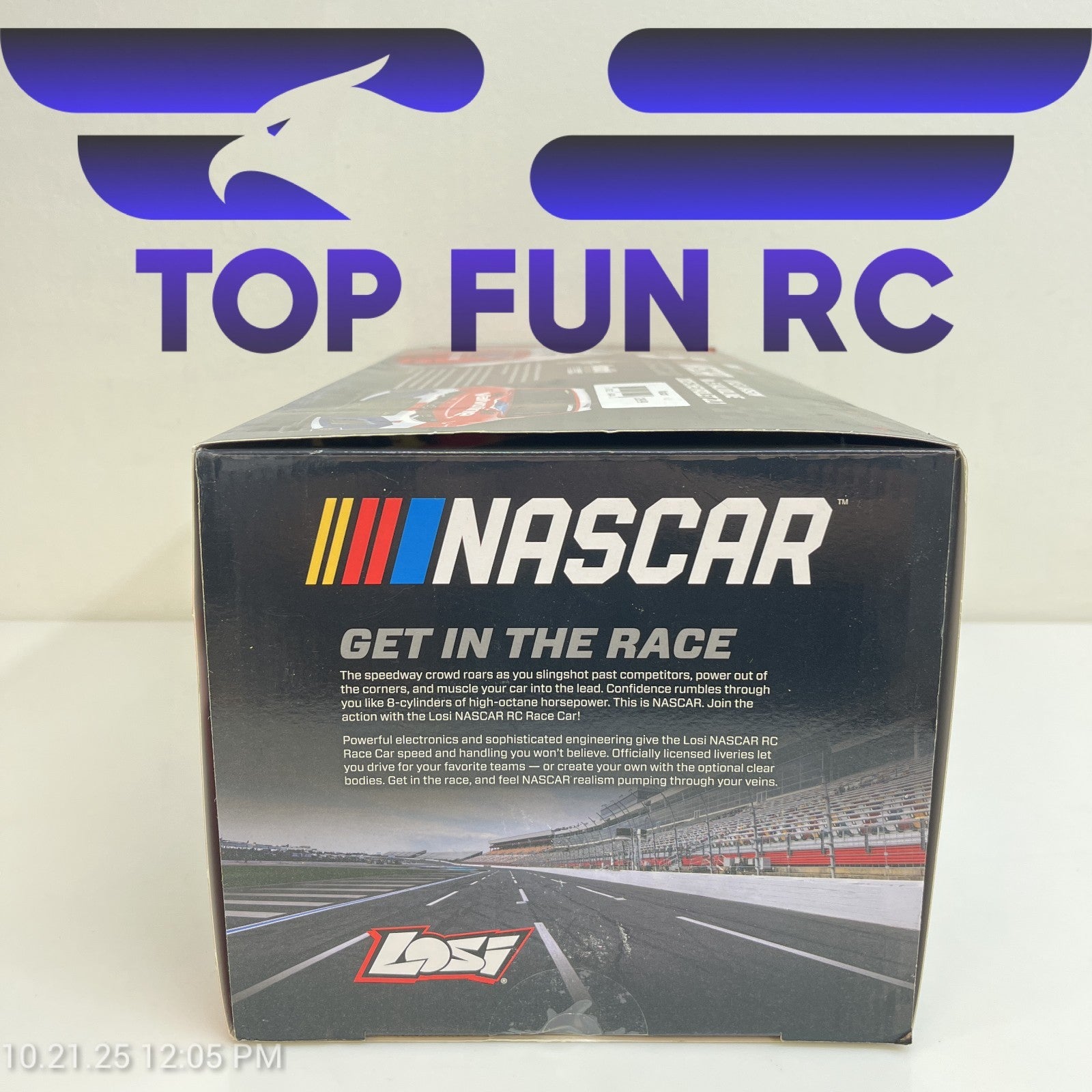 Losi RC Nascar 1/12 Scale #5 Kyle Larson Valvoline 2025 Chevrolet ZL1 RTR