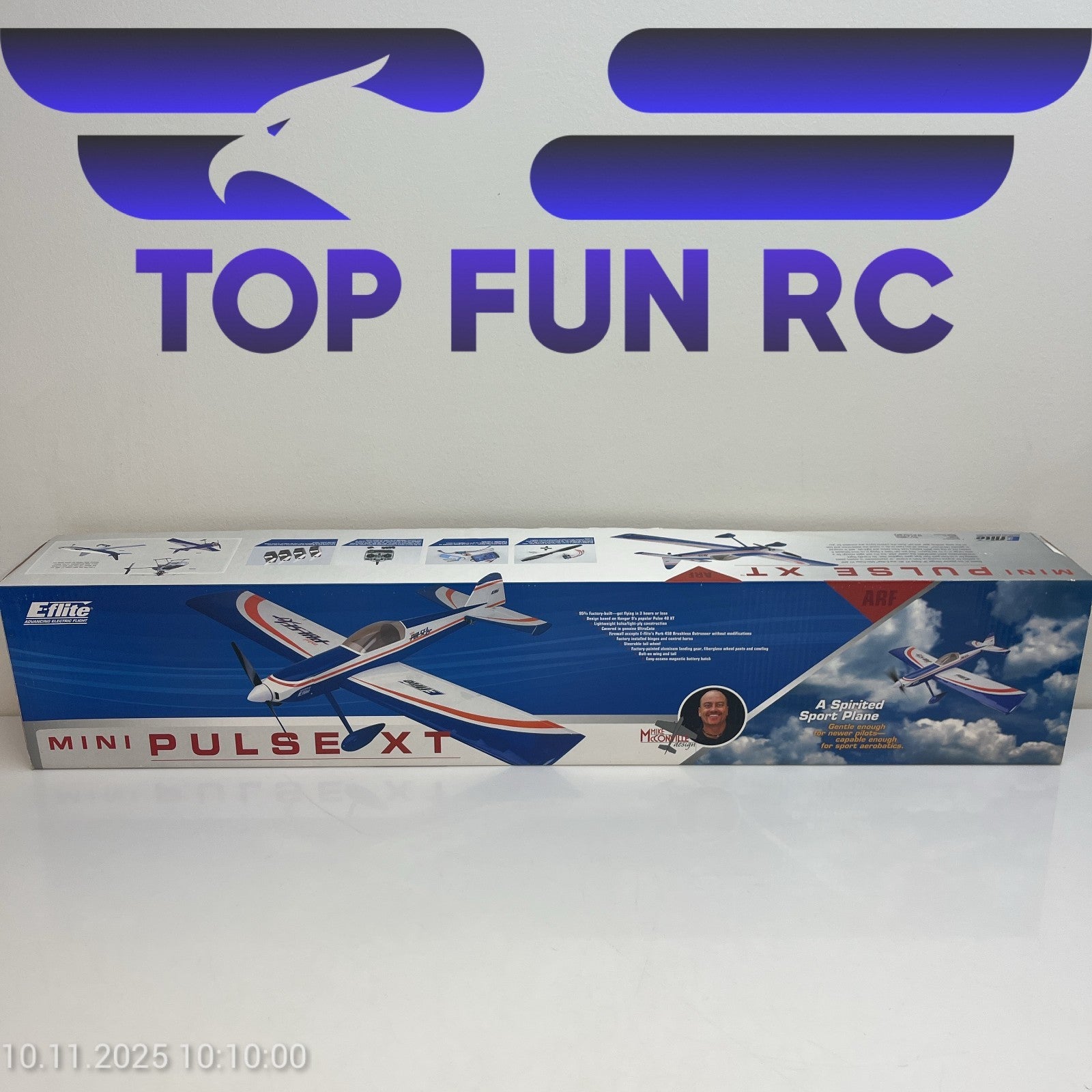 E-FLITE MINI PULSE XT ARF MODEL AIRPLANE KIT