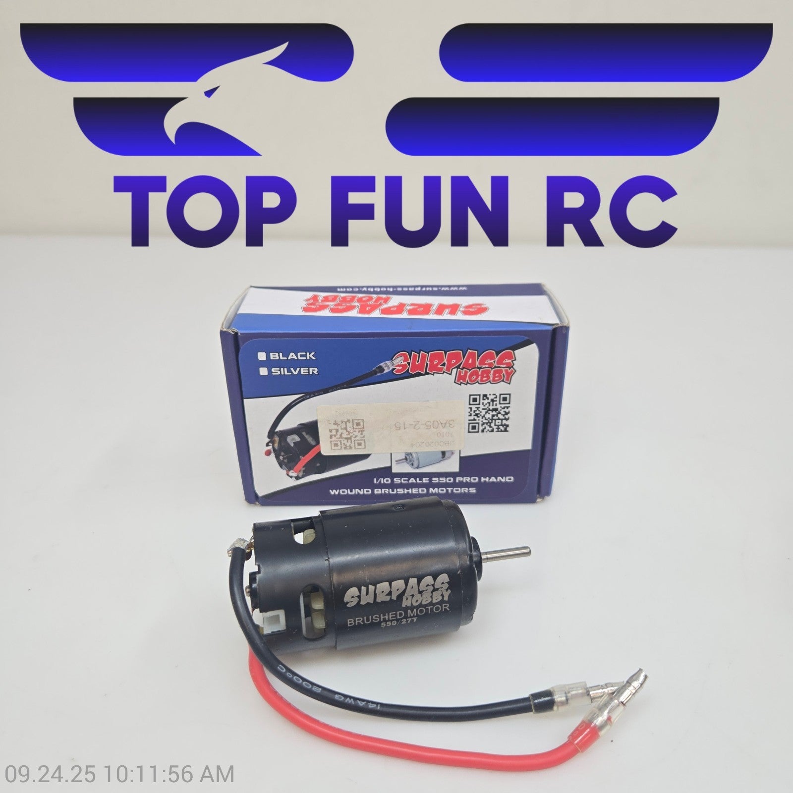 Surpass Hobby 1/10 Scale 550 Pro Hand Wound Brushed Motor