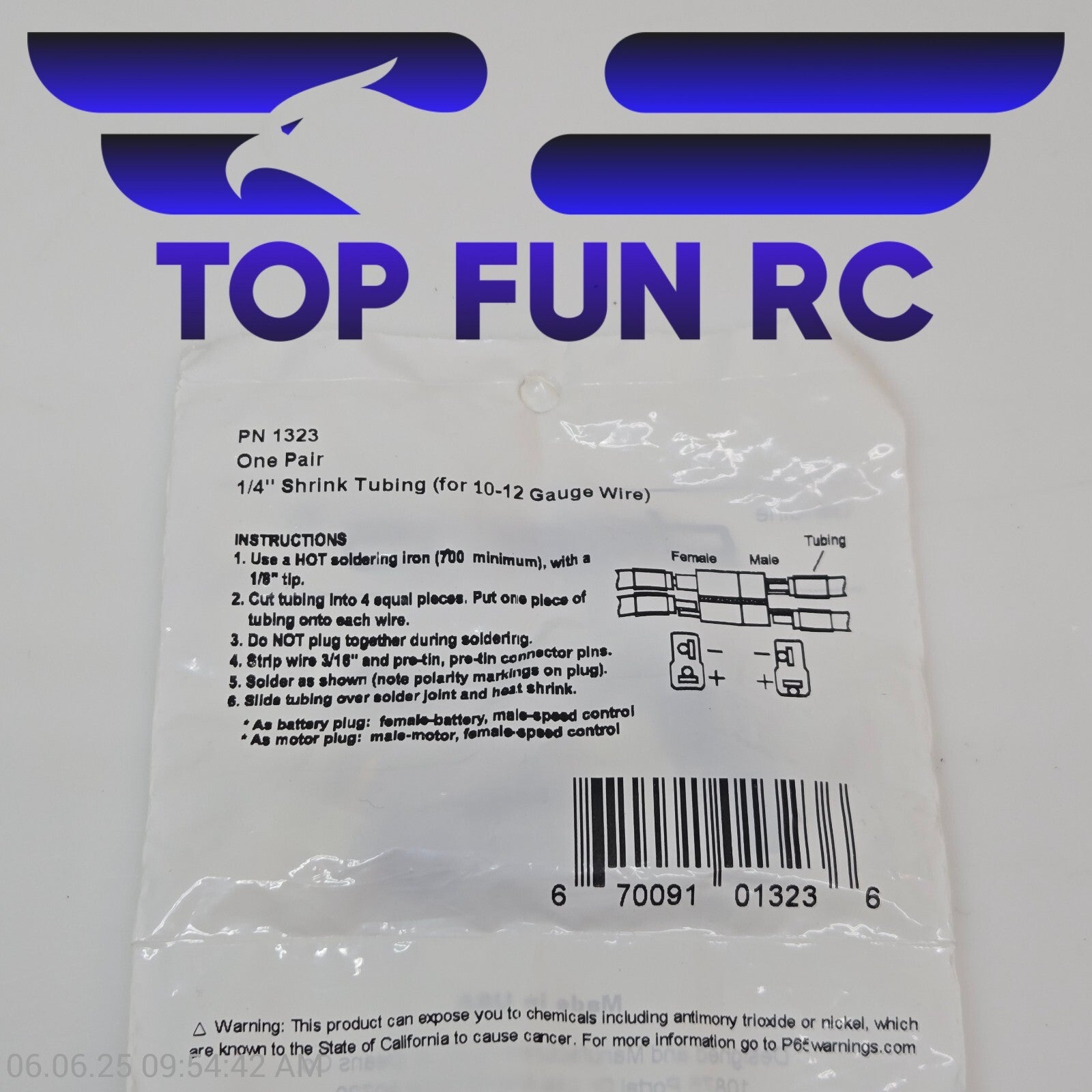 Deans RC Ultra Plug #1323
