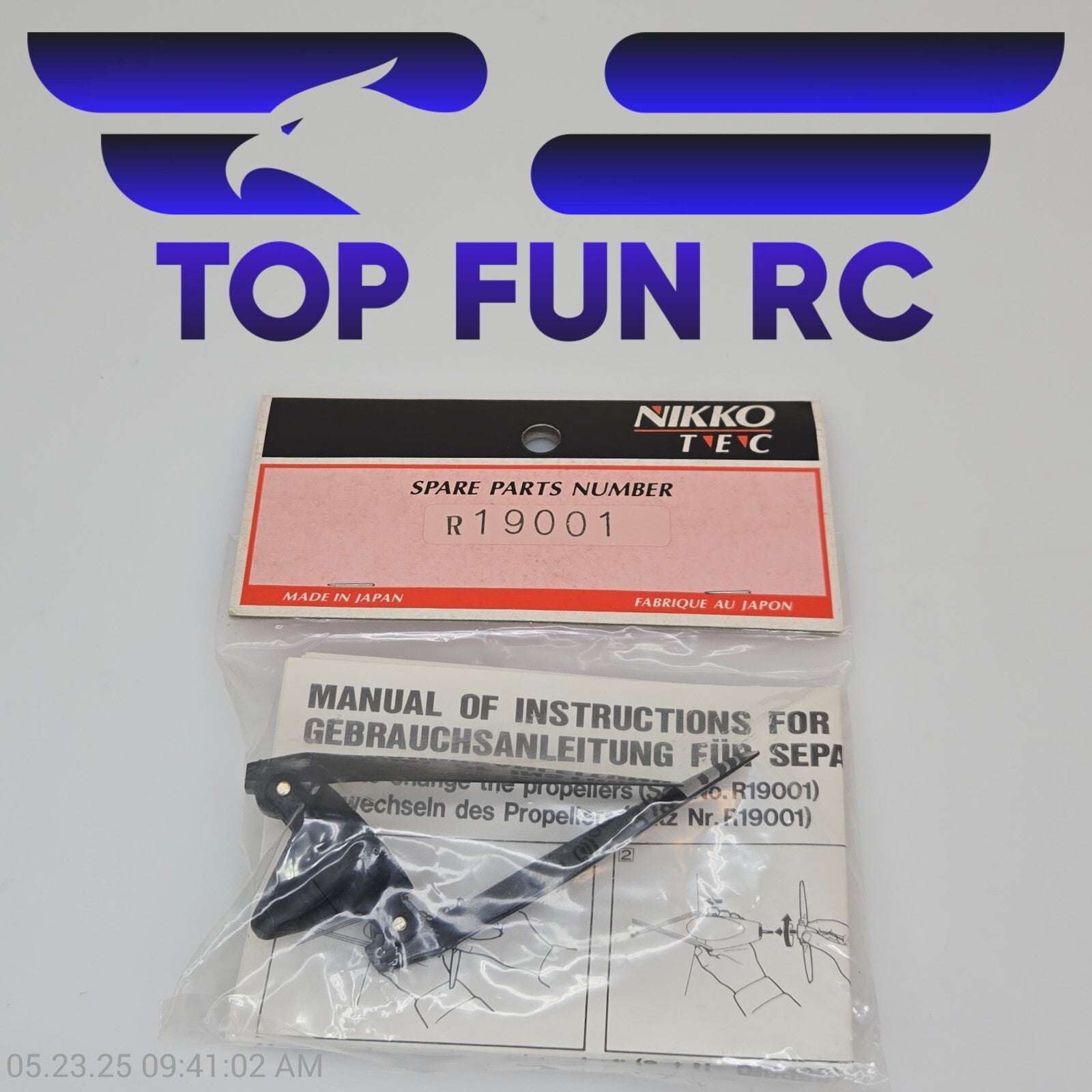 Nikko RC R19001 Folding Prop 7x4