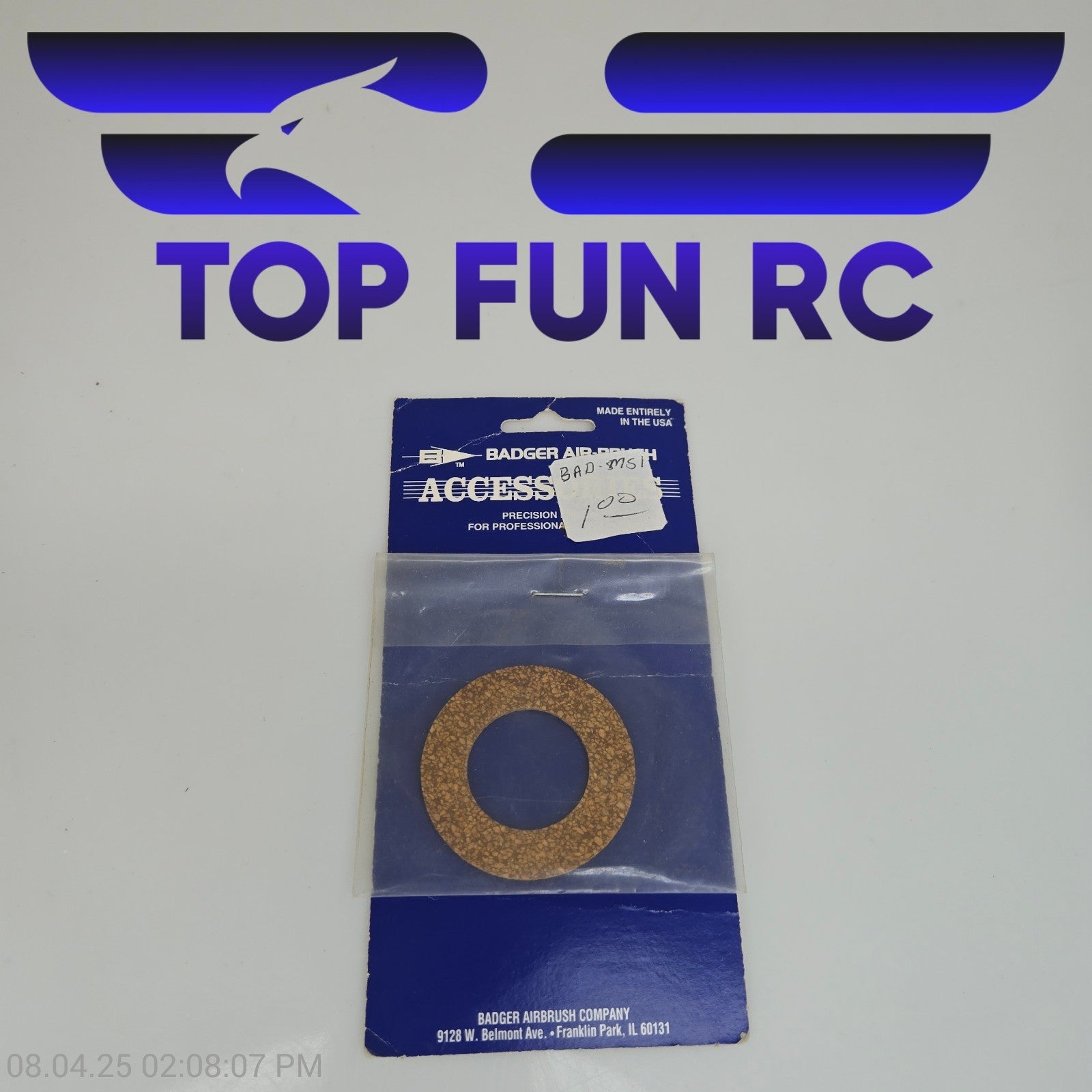 Badger Airbrush Accessories MS-1 Cork Gasket