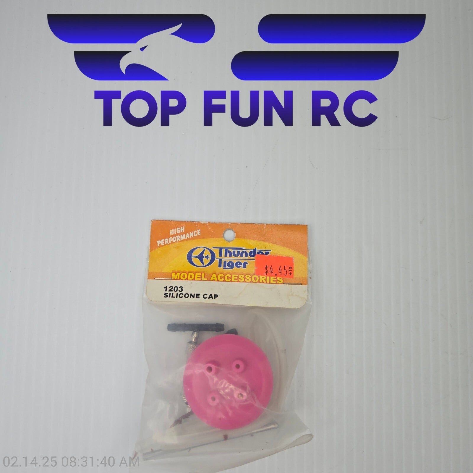 Thunder Tiger 1203 Silicone Cap For Fuel Bottle w/ 35mm Cap