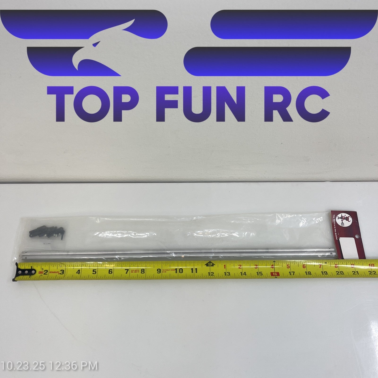 Audacity Models Tail Boom Support Rods For Panter Helicopter