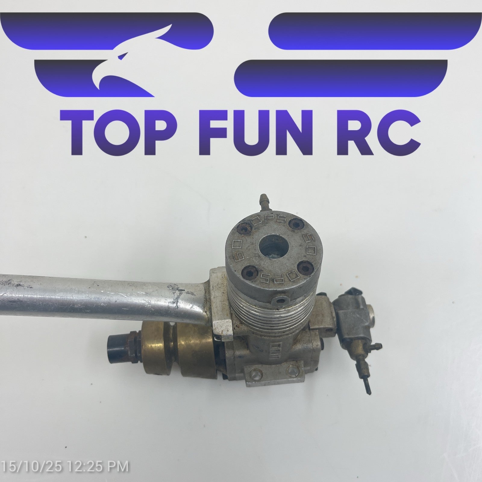 OPS 60 Marine Engine w/ Tuned Pipe Racing 2-Stroke RC Boat Engine