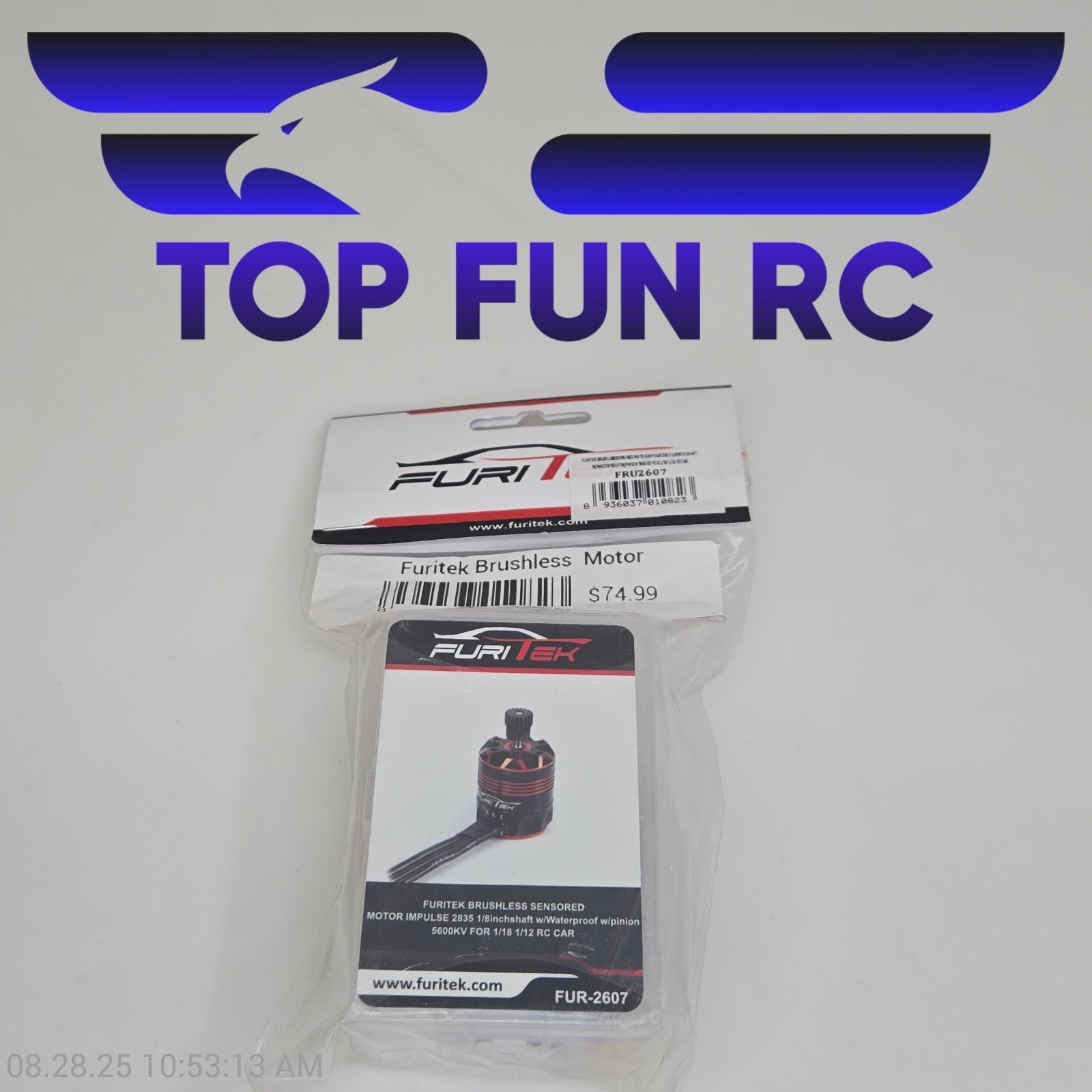 FuriTek Racing FRU2607 Brushless Motor