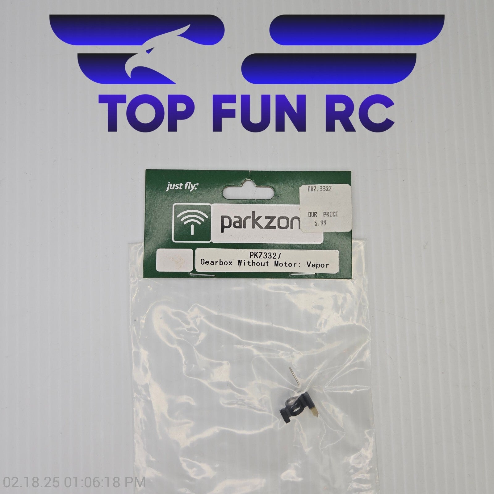 Parkzone PKZ3327 Gearbox Without Motor: Vapor