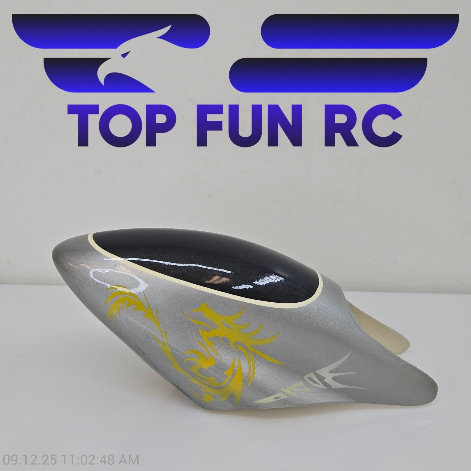RC Helicopter Canopy Custom Air Brushed For 450 Size Helicopters