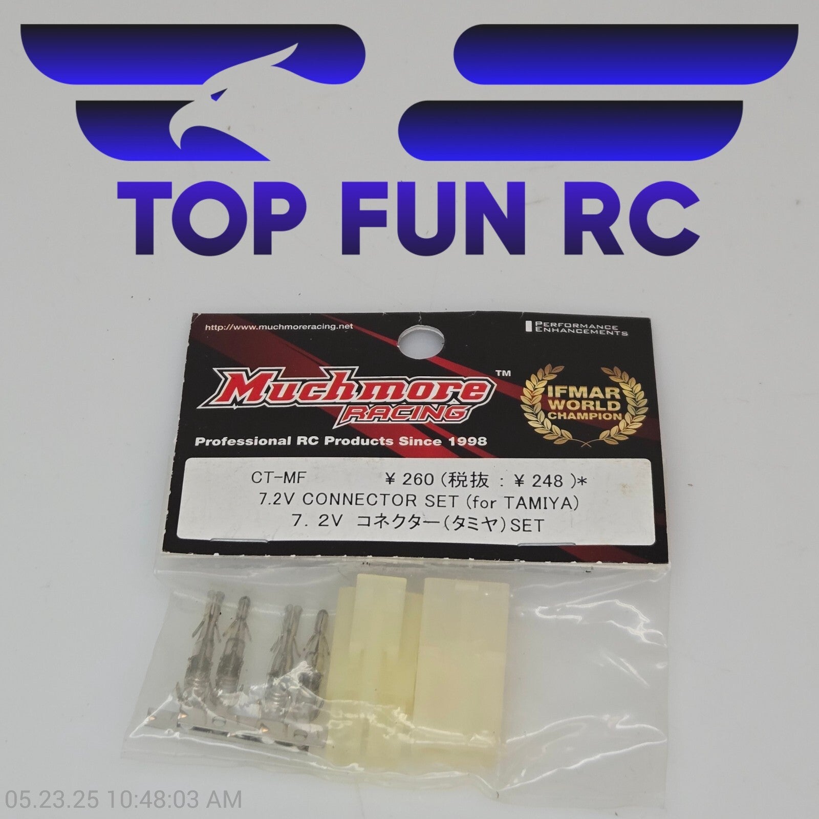 Muchmore Racing RC CT-MF 7.2V Connector Set For Tamiya