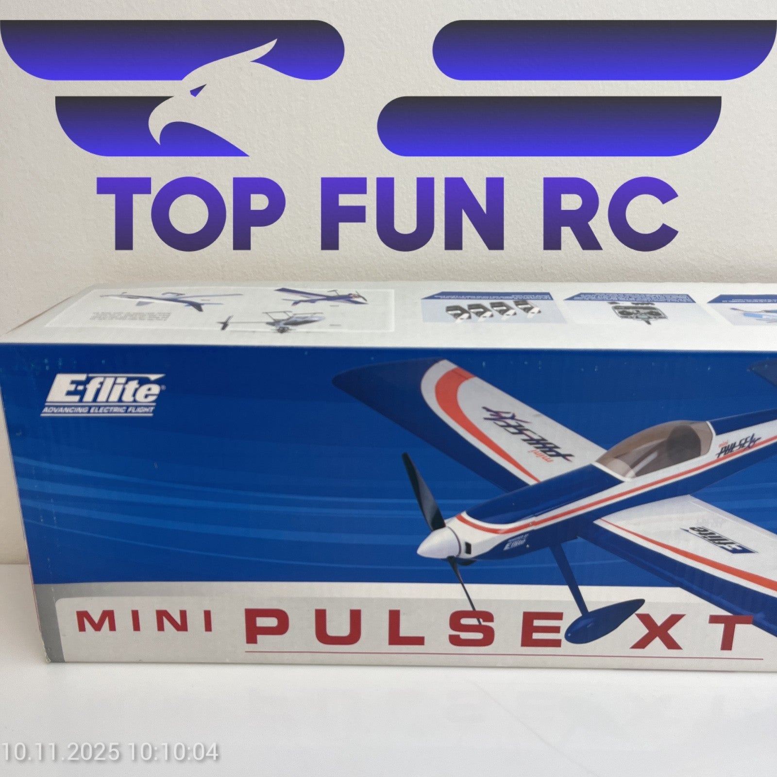 E-FLITE MINI PULSE XT ARF MODEL AIRPLANE KIT