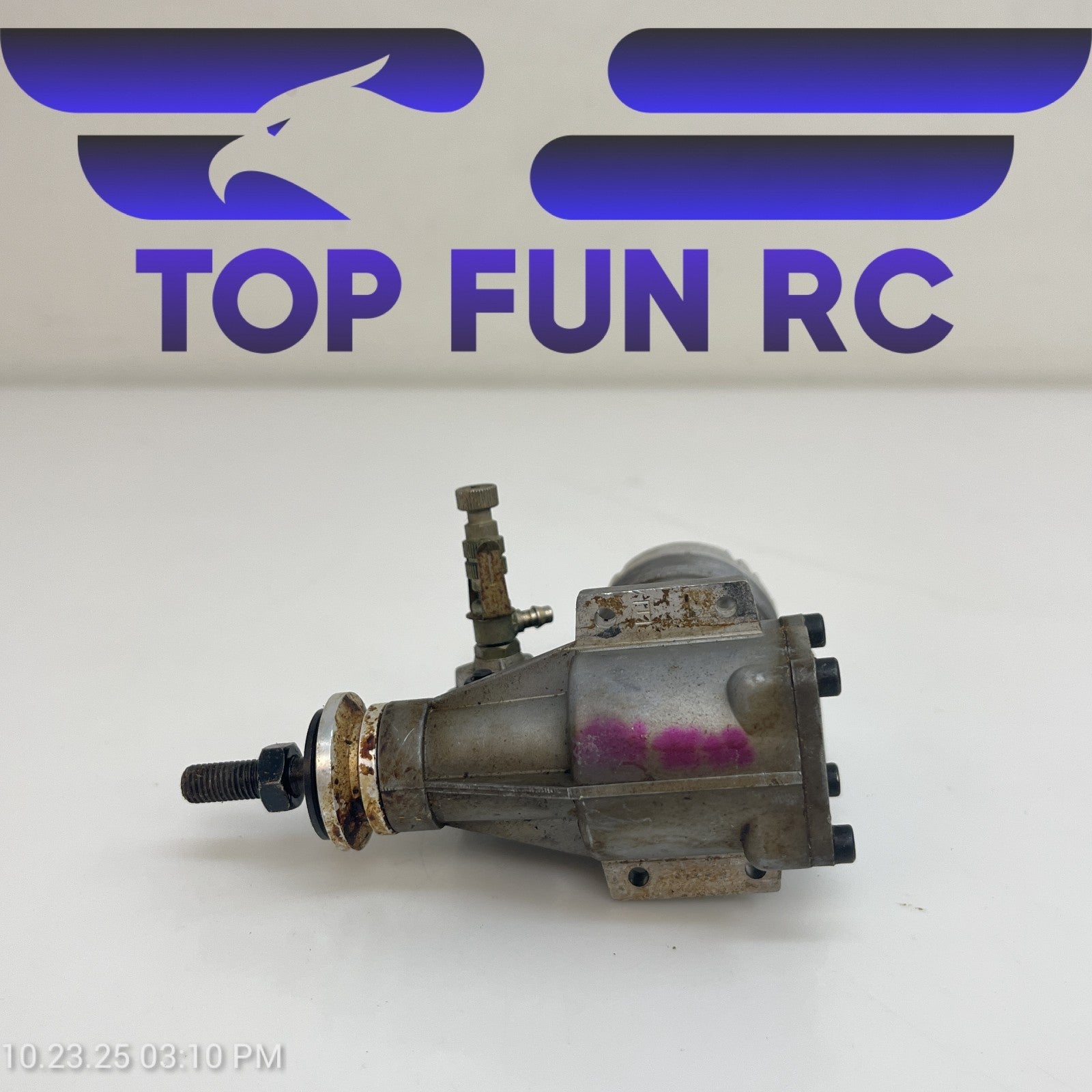 Magnum GP40 2-Stroke Nitro Airplane Engine FOR PARTS!