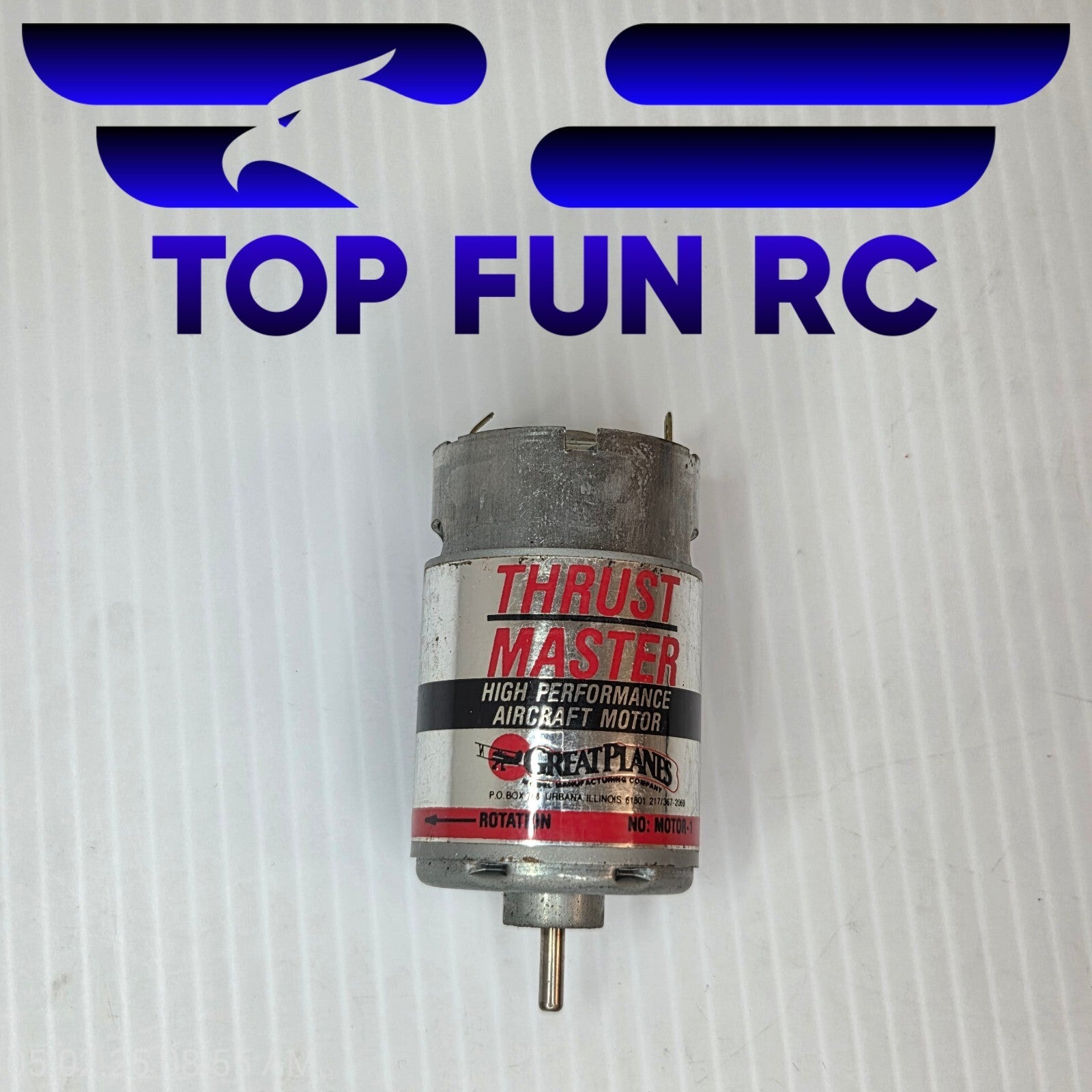 Great Planes Thrust Master-High Performance Aircraft Motor