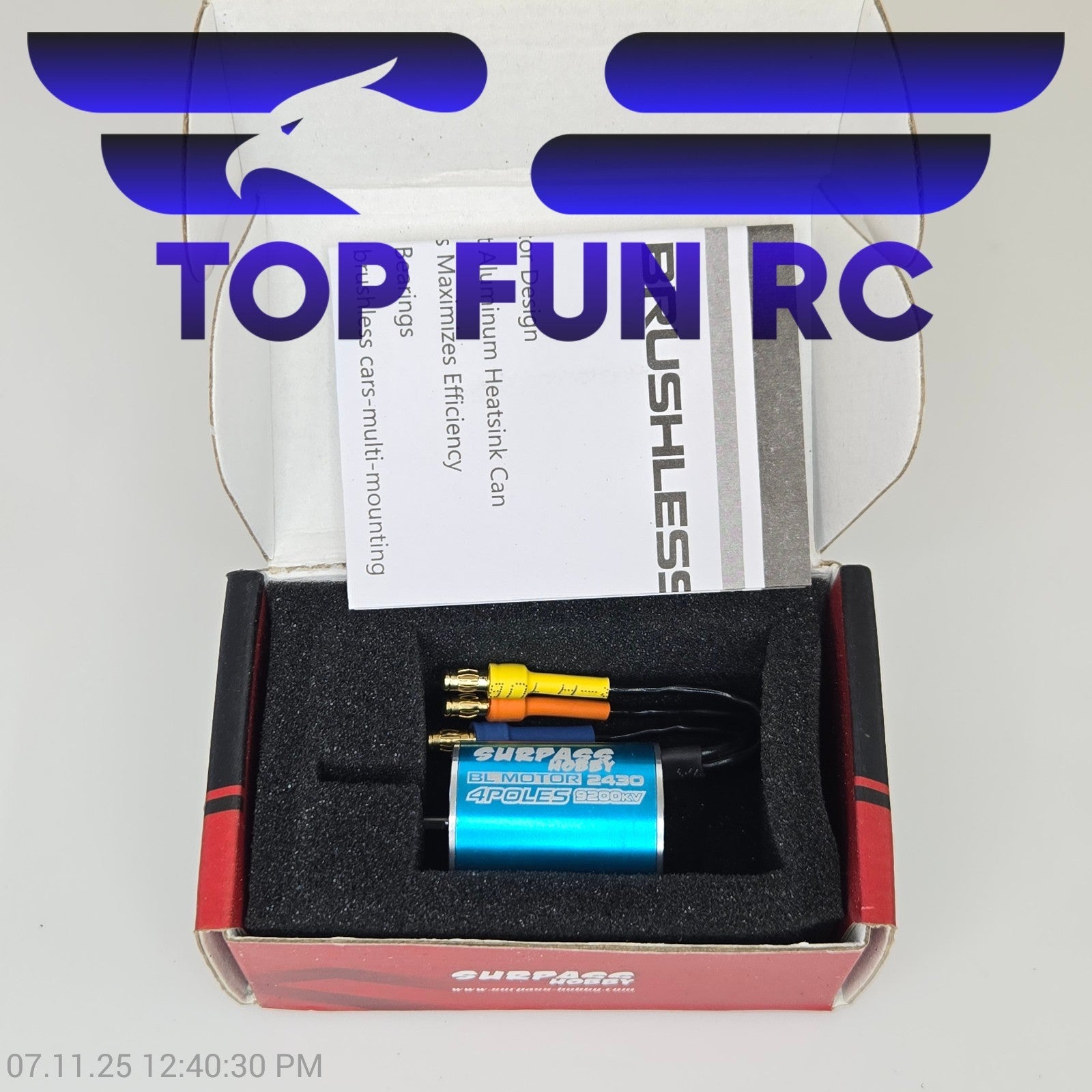 Surpass Hobby 2430 Sensorless Motor 9200Kv