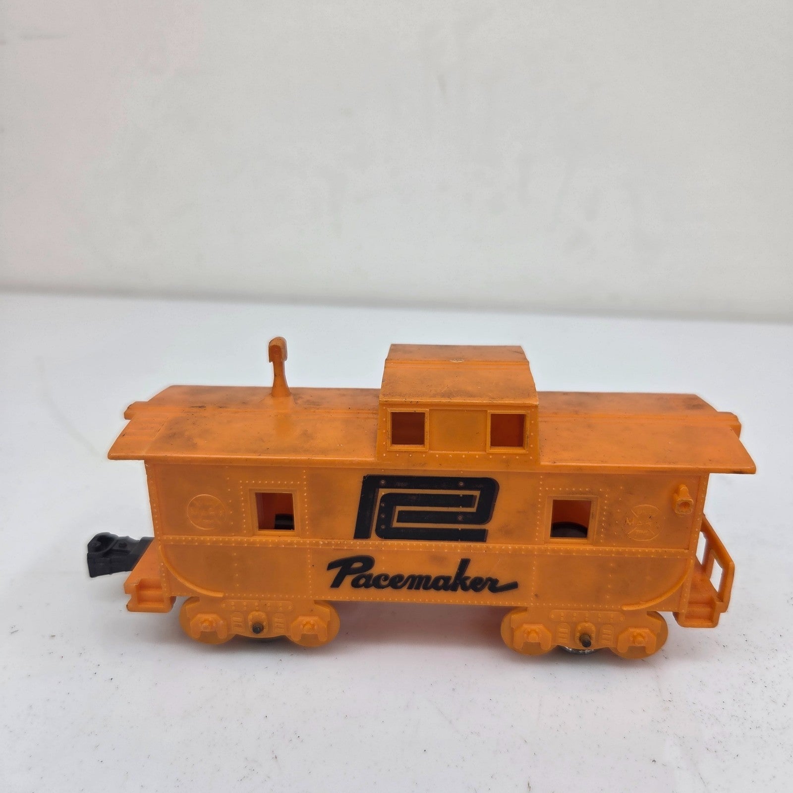 Marx Pacemaker Penn Central O-Gauge Orange Caboose
