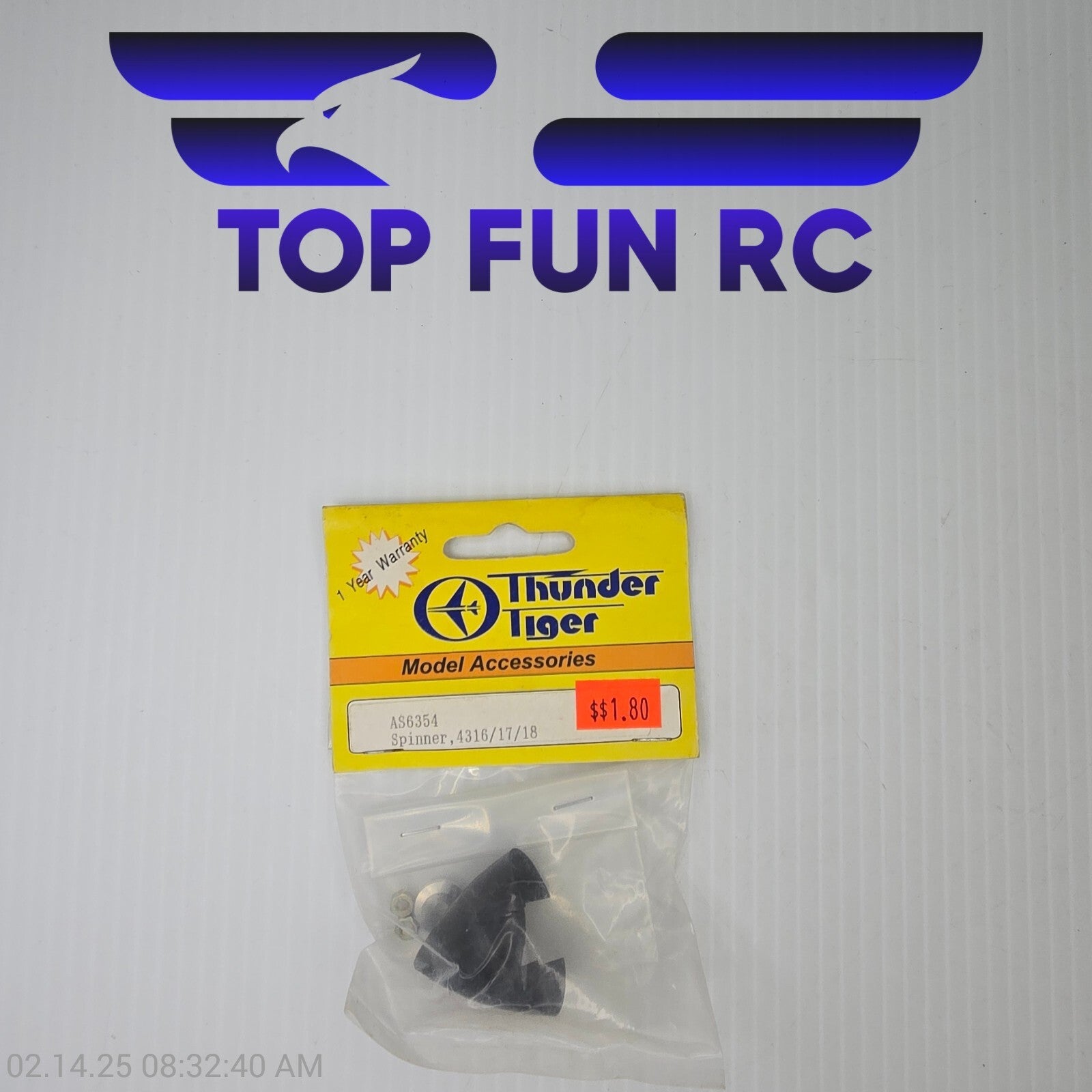 Thunder Tiger AS6354 Spinner For 4316/17/18