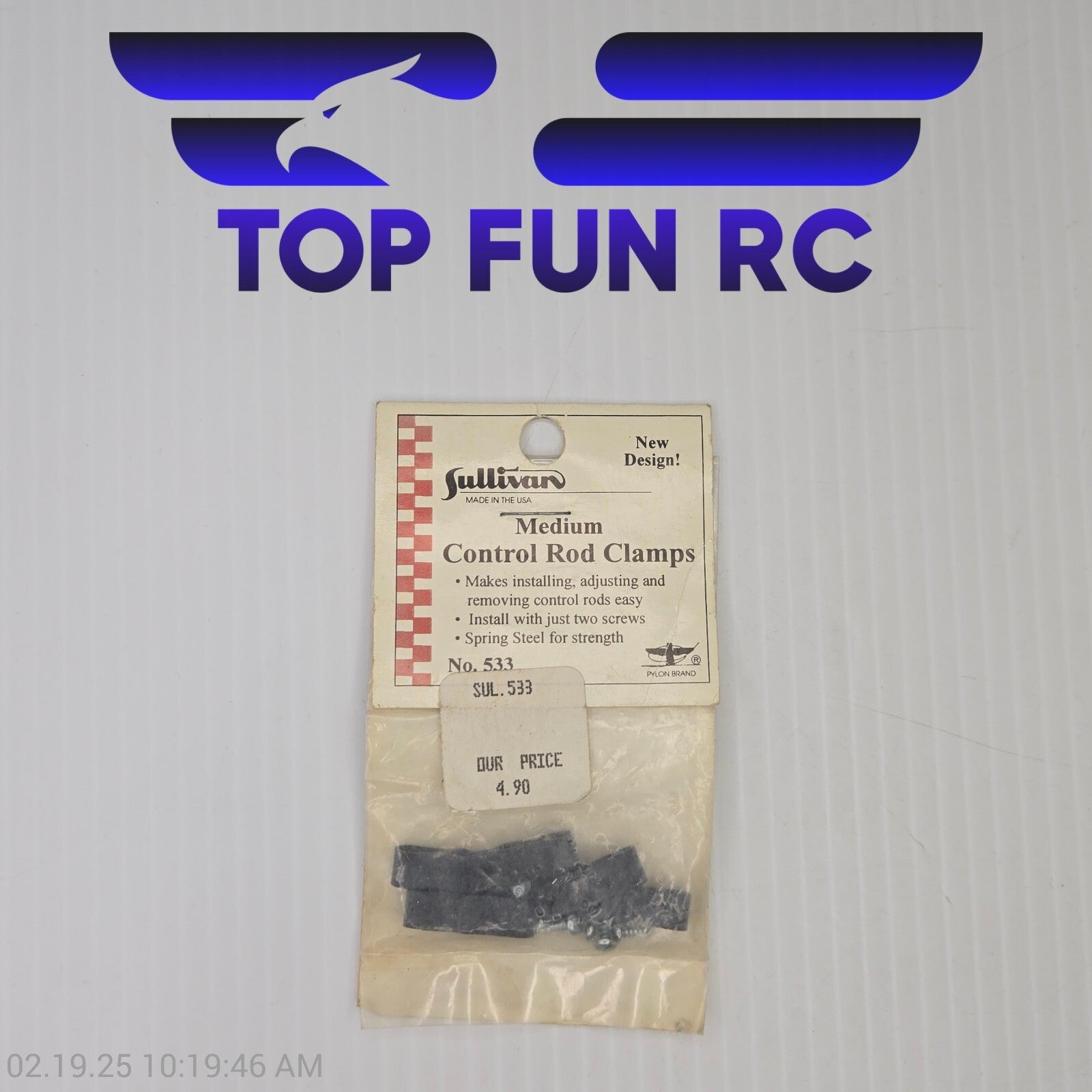 Sullivan 533 Medium Control Rod Clamps For Connecting Control Rods